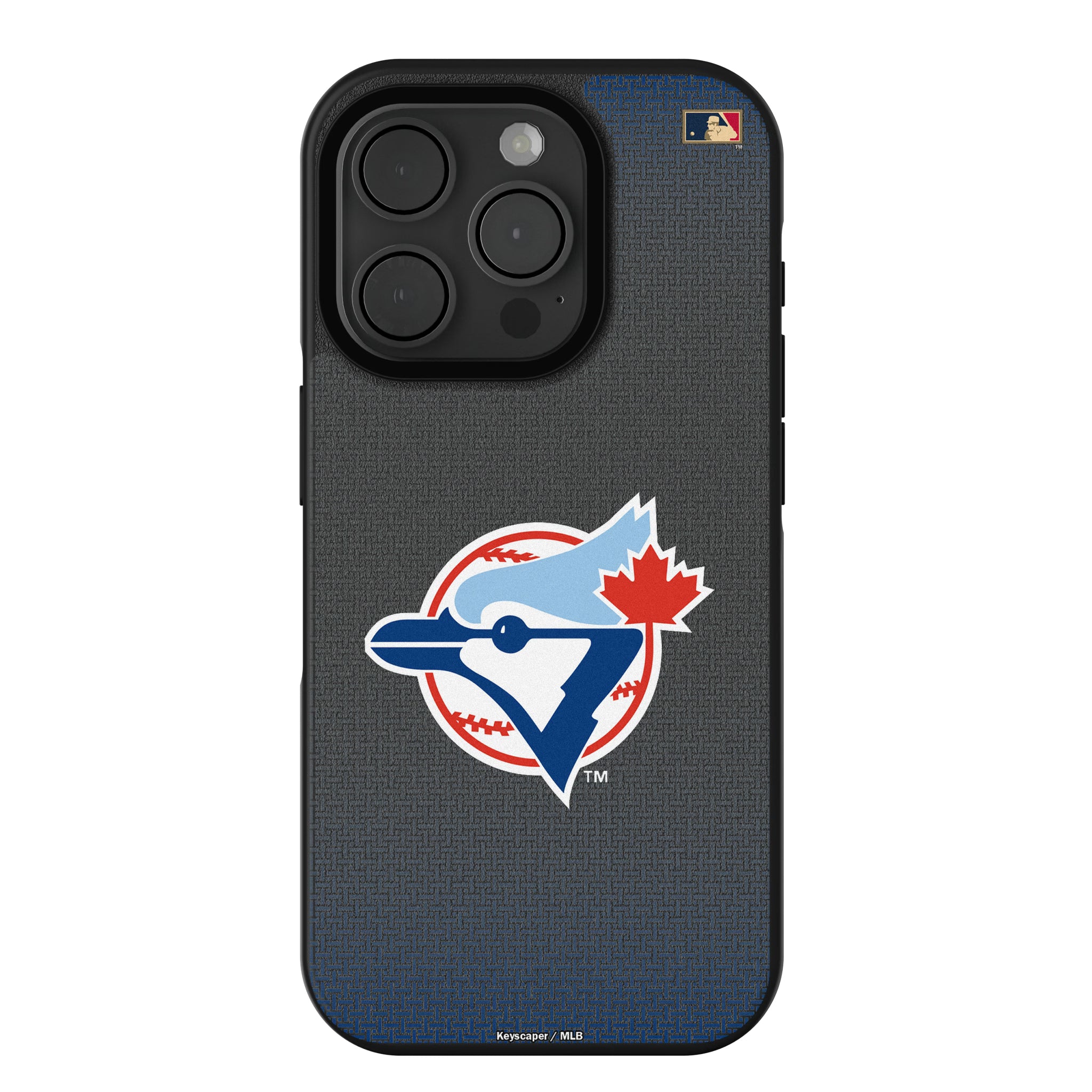 Toronto Blue Jays 1977-1988 - Cooperstown Collection Linen iPhone Bump Phone Case for Apple iPhone