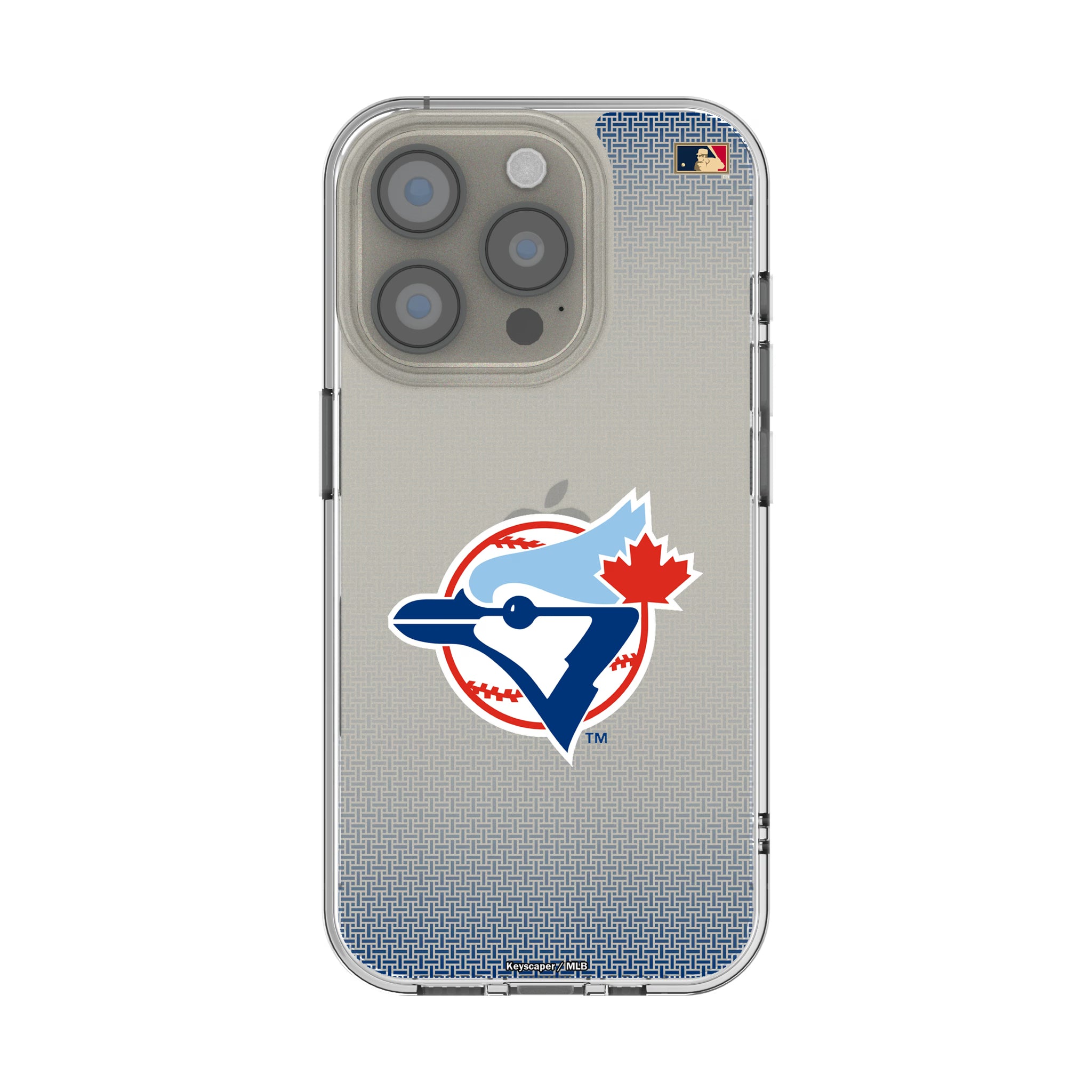Toronto Blue Jays 1977-1988 - Cooperstown Collection Linen iPhone Clear Phone Case for Apple iPhone