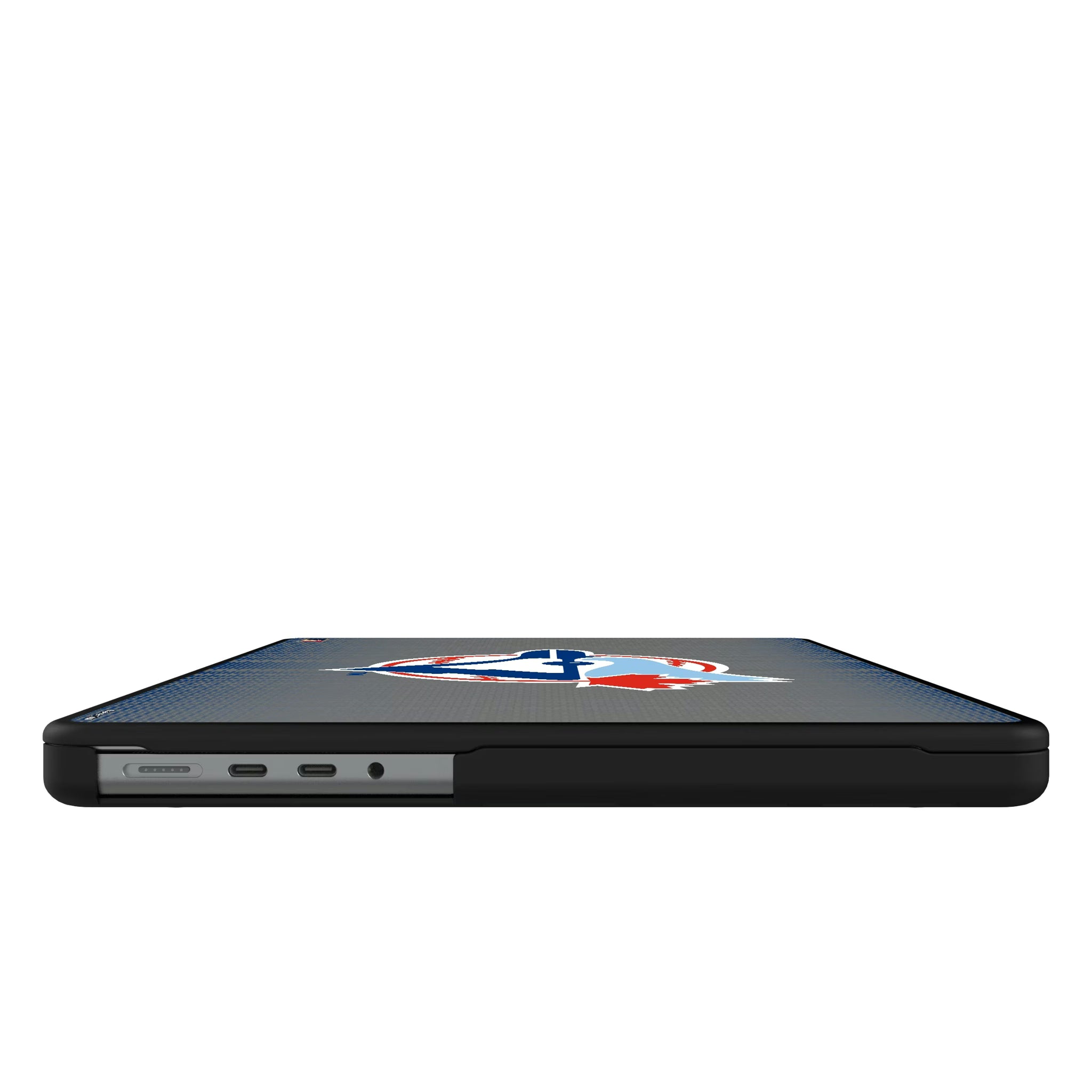 Toronto Blue Jays 1977-1988 - Cooperstown Collection Linen MacBook Laptop Case for Apple MacBook#Device_MacBook Pro (14-inch, 2021) / MacBook Pro (14-inch, 2023) / MacBook Pro (14-inch, 2024)
