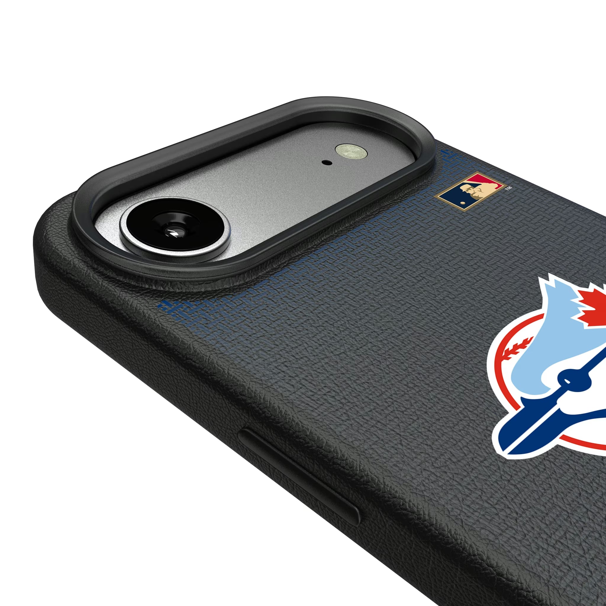 Toronto Blue Jays 1977-1988 - Cooperstown Collection Linen iPhone MagSafe Compatible Phone Case for Apple iPhone - Detail#Device_iPhone Air