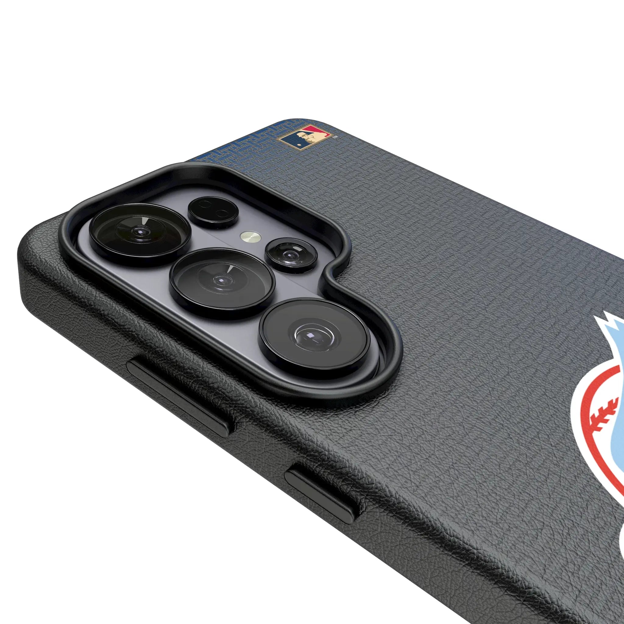 Toronto Blue Jays 1977-1988 - Cooperstown Collection Linen Galaxy MagSafe Compatible Phone Case for Samsung Galaxy - Detail#Device_Galaxy S26 Ultra