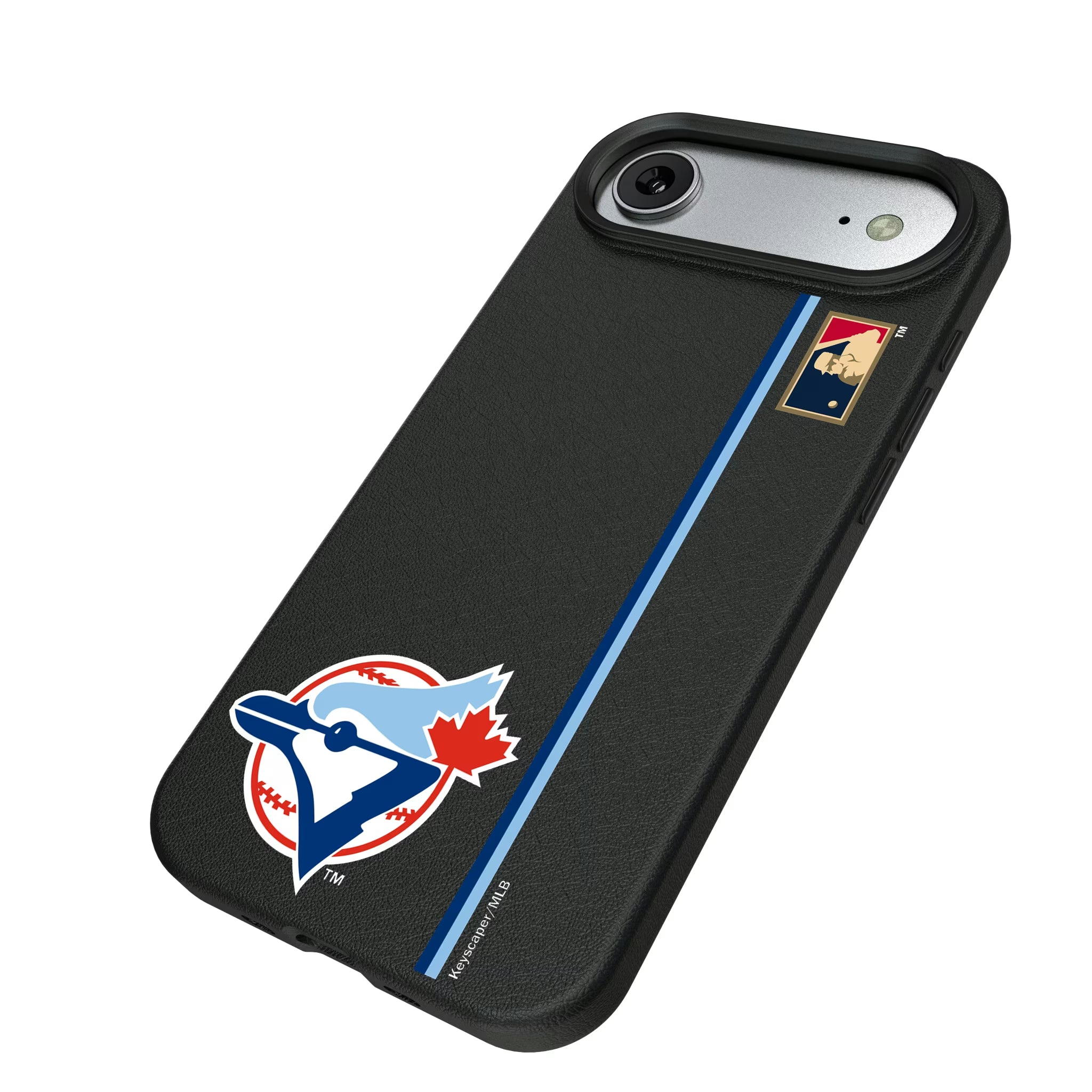 Toronto Blue Jays 1977-1988 - Cooperstown Collection Sidebar iPhone MagSafe Compatible Phone Case for Apple iPhone - Isometric View#Device_iPhone Air
