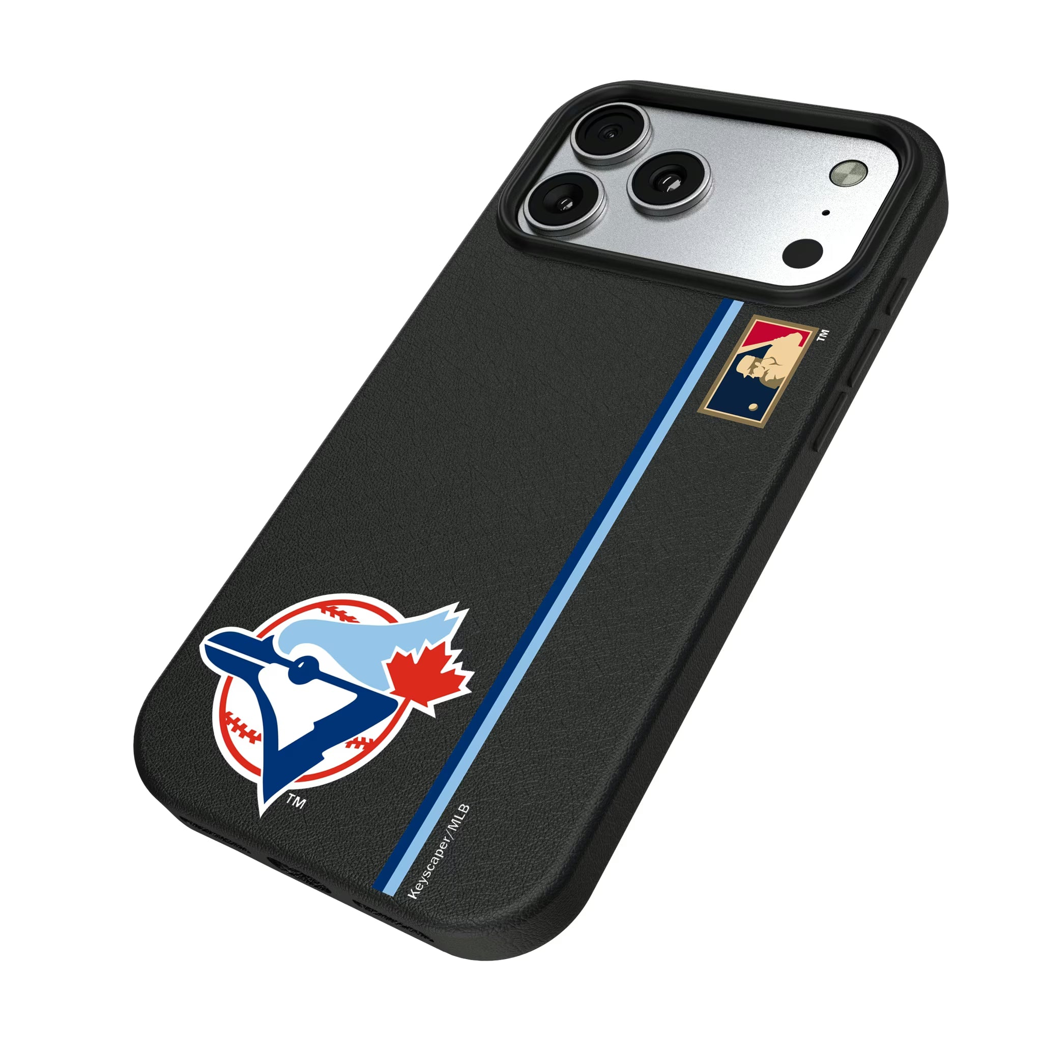 Toronto Blue Jays 1977-1988 - Cooperstown Collection Sidebar iPhone MagSafe Compatible Phone Case for Apple iPhone - Isometric View#Device_iPhone 17 Pro Max