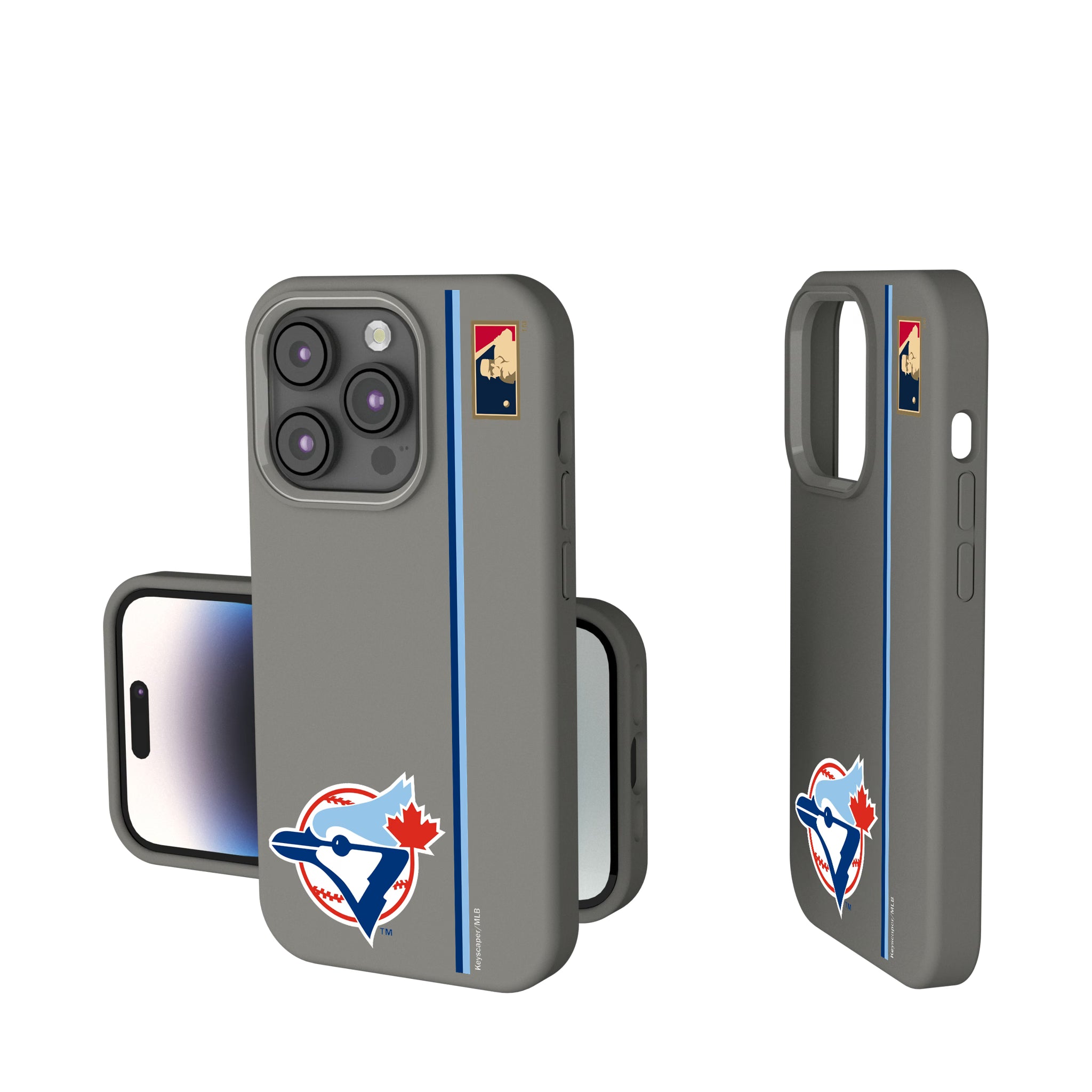 Toronto Blue Jays 1977-1988 - Cooperstown Collection Sidebar iPhone Soft Touch Phone Case for Apple iPhone