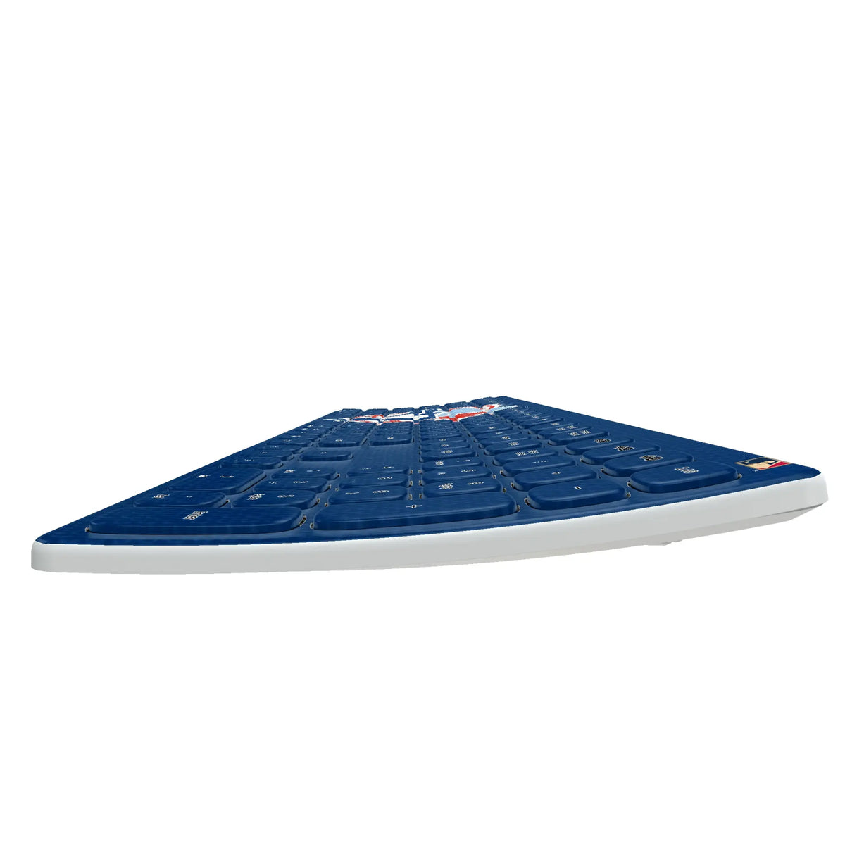 Toronto Blue Jays 1977-1988 - Cooperstown Collection Solid KKB605 Curved Wireless Keyboard