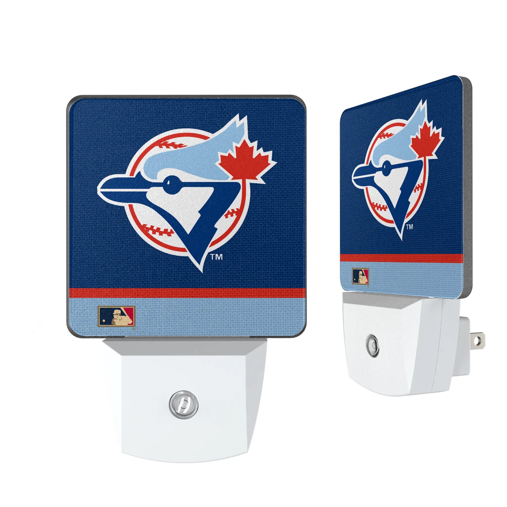 Toronto Blue Jays 1977-1988 - Cooperstown Collection Stripe Night Light 2-Pack