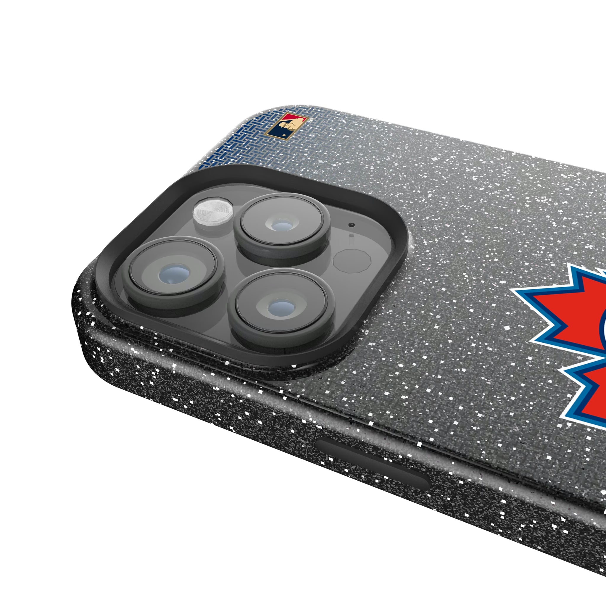 Toronto Blue Jays 1997-2002 - Cooperstown Collection Linen iPhone Bling Phone Case for Apple iPhone - Detail