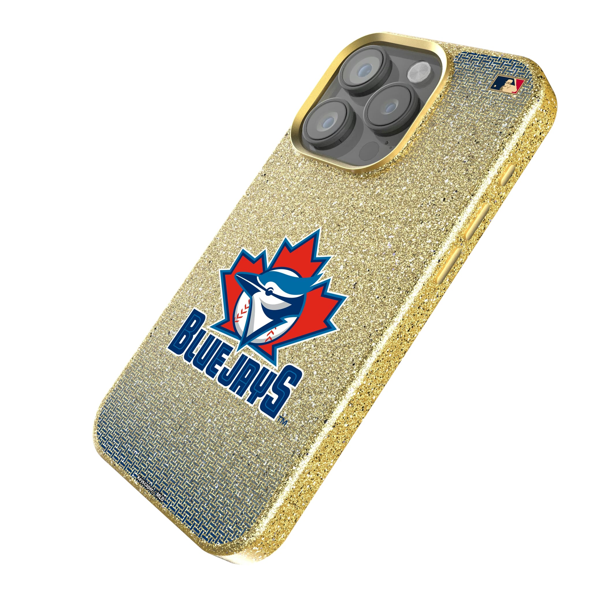 Toronto Blue Jays 1997-2002 - Cooperstown Collection Linen iPhone Bling Phone Case for Apple iPhone - Isometric View