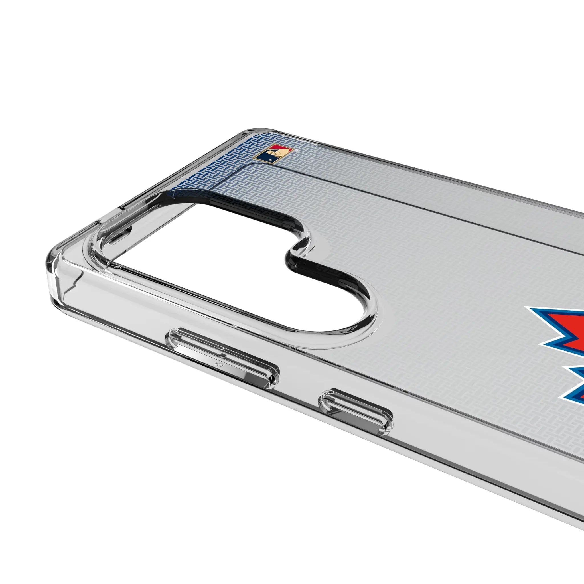 Toronto Blue Jays 1997-2002 - Cooperstown Collection Linen Galaxy Clear Phone Case for Samsung Galaxy - Detail#Device_Galaxy S25 Ultra