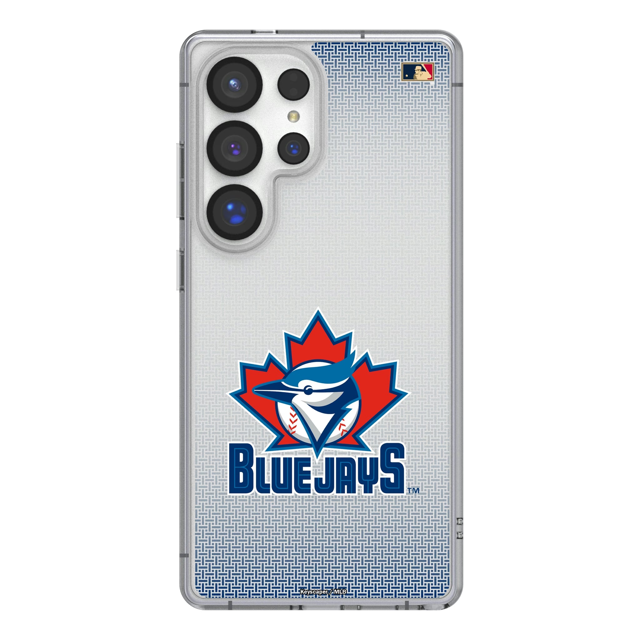 Toronto Blue Jays 1997-2002 - Cooperstown Collection Linen Galaxy Clear Phone Case for Samsung Galaxy