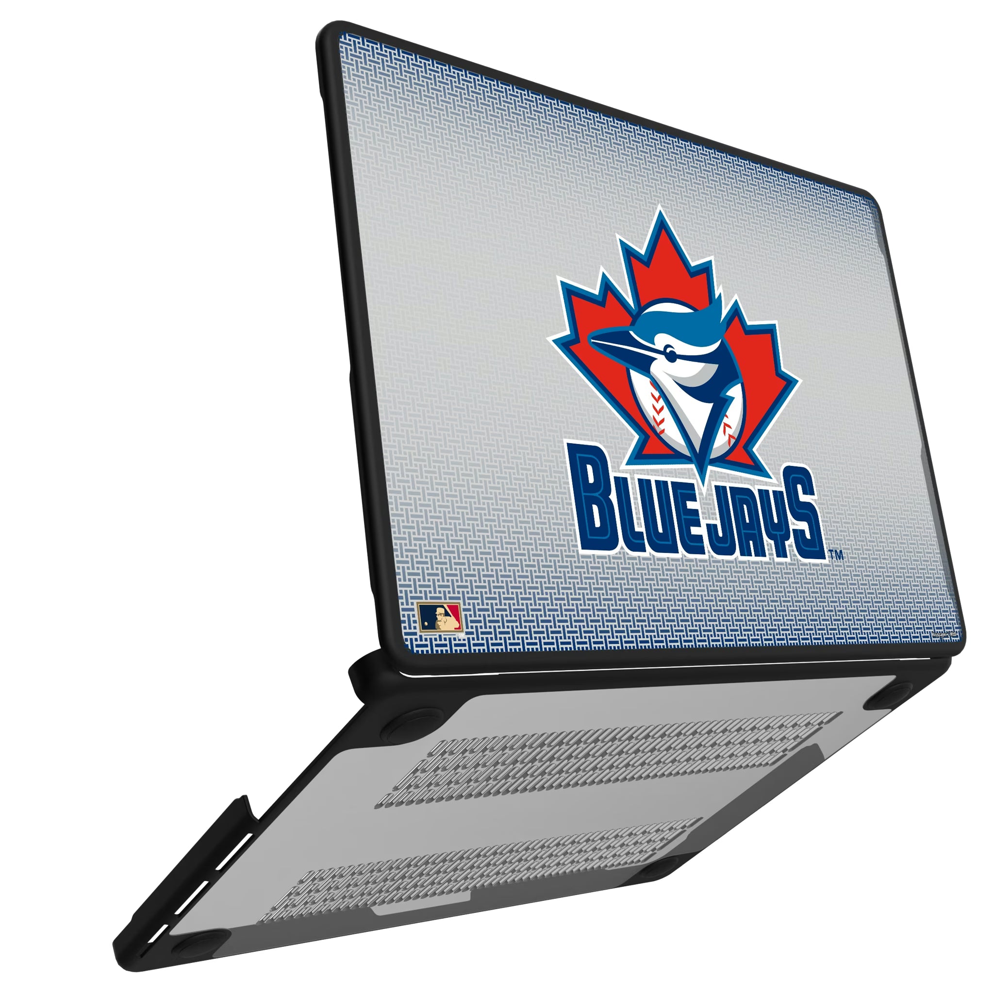 Toronto Blue Jays 1997-2002 - Cooperstown Collection Linen MacBook Laptop Case for Apple MacBook#Device_MacBook Pro (14-inch, 2021) / MacBook Pro (14-inch, 2023) / MacBook Pro (14-inch, 2024)