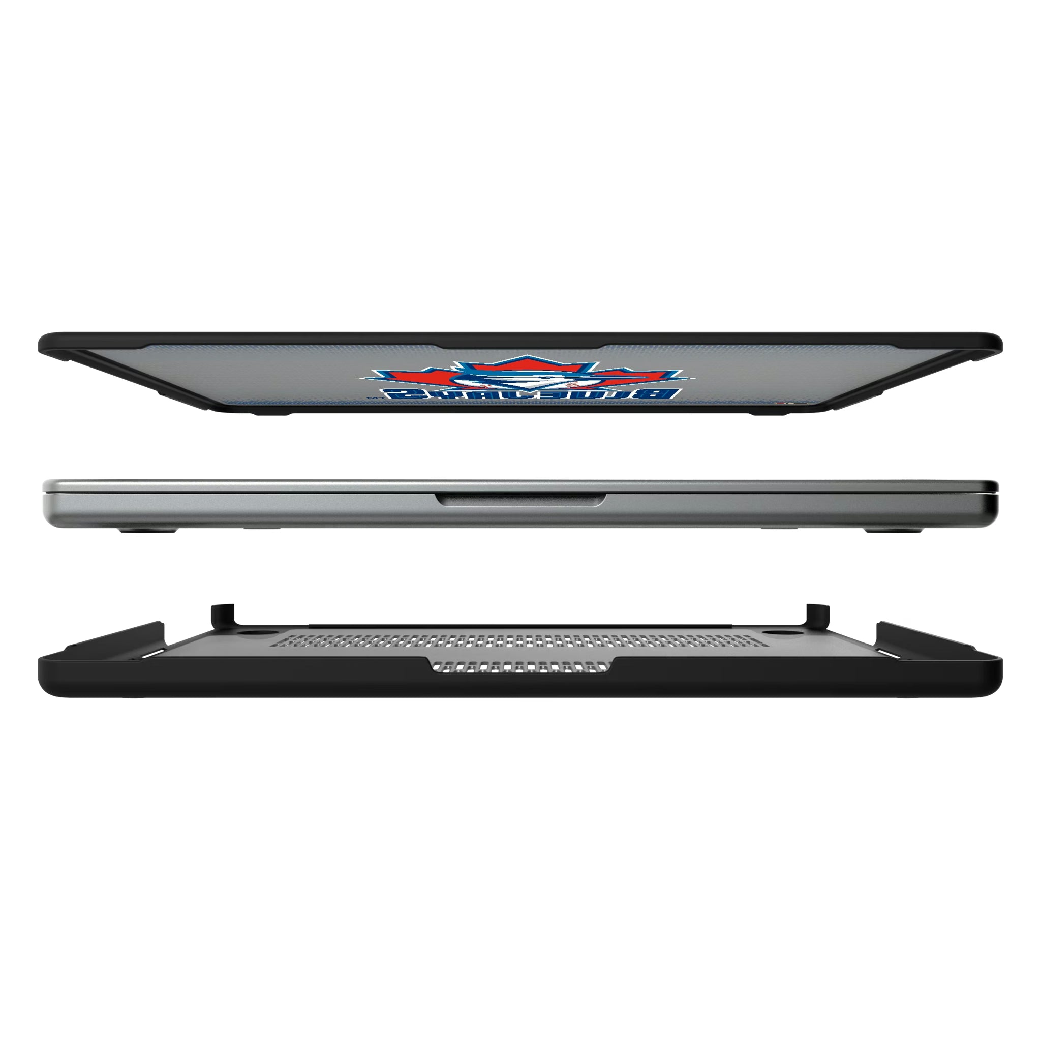 Toronto Blue Jays 1997-2002 - Cooperstown Collection Linen MacBook Laptop Case for Apple MacBook#Device_MacBook Pro (14-inch, 2021) / MacBook Pro (14-inch, 2023) / MacBook Pro (14-inch, 2024)