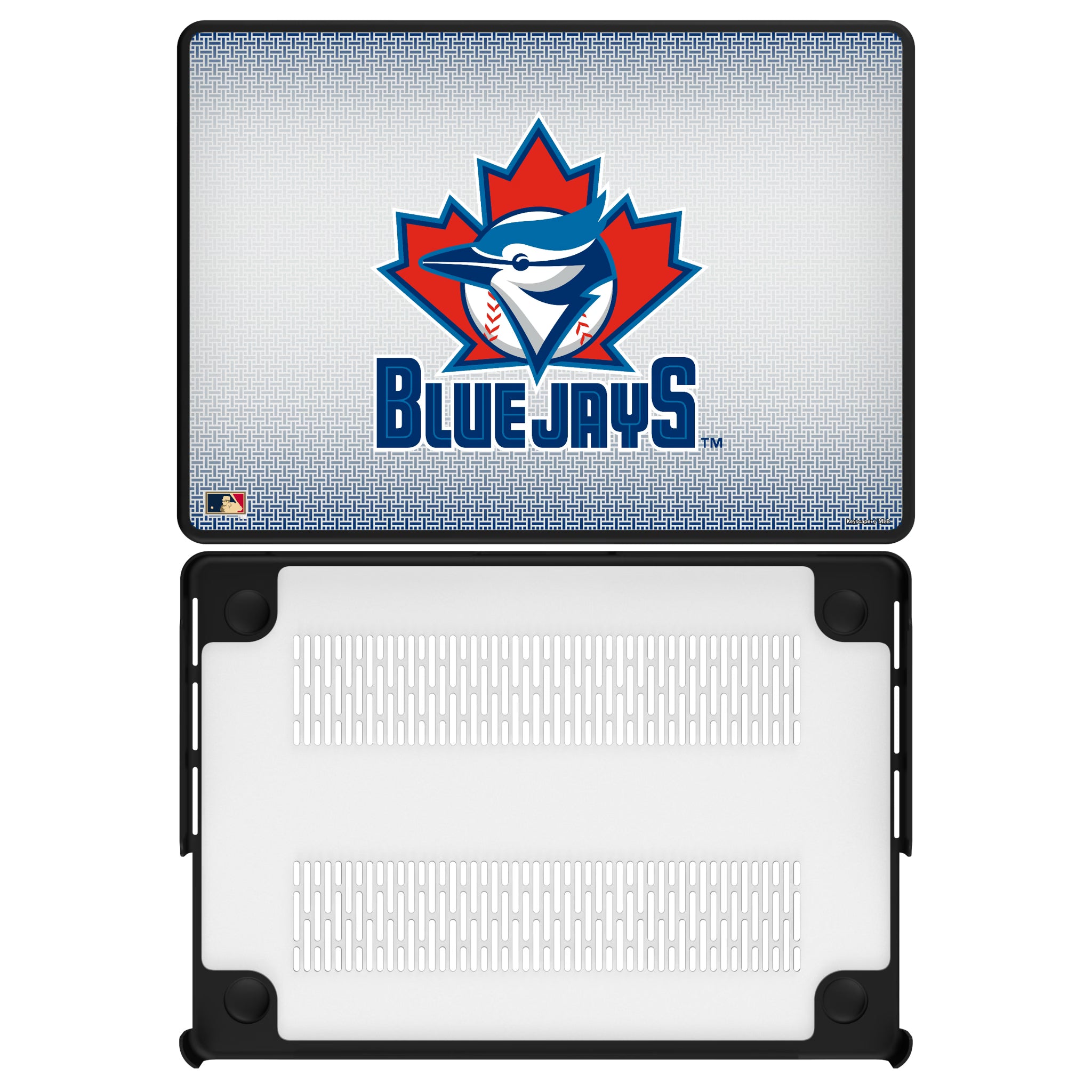 Toronto Blue Jays 1997-2002 - Cooperstown Collection Linen MacBook Laptop Case for Apple MacBook#Device_MacBook Pro (14-inch, 2021) / MacBook Pro (14-inch, 2023) / MacBook Pro (14-inch, 2024)