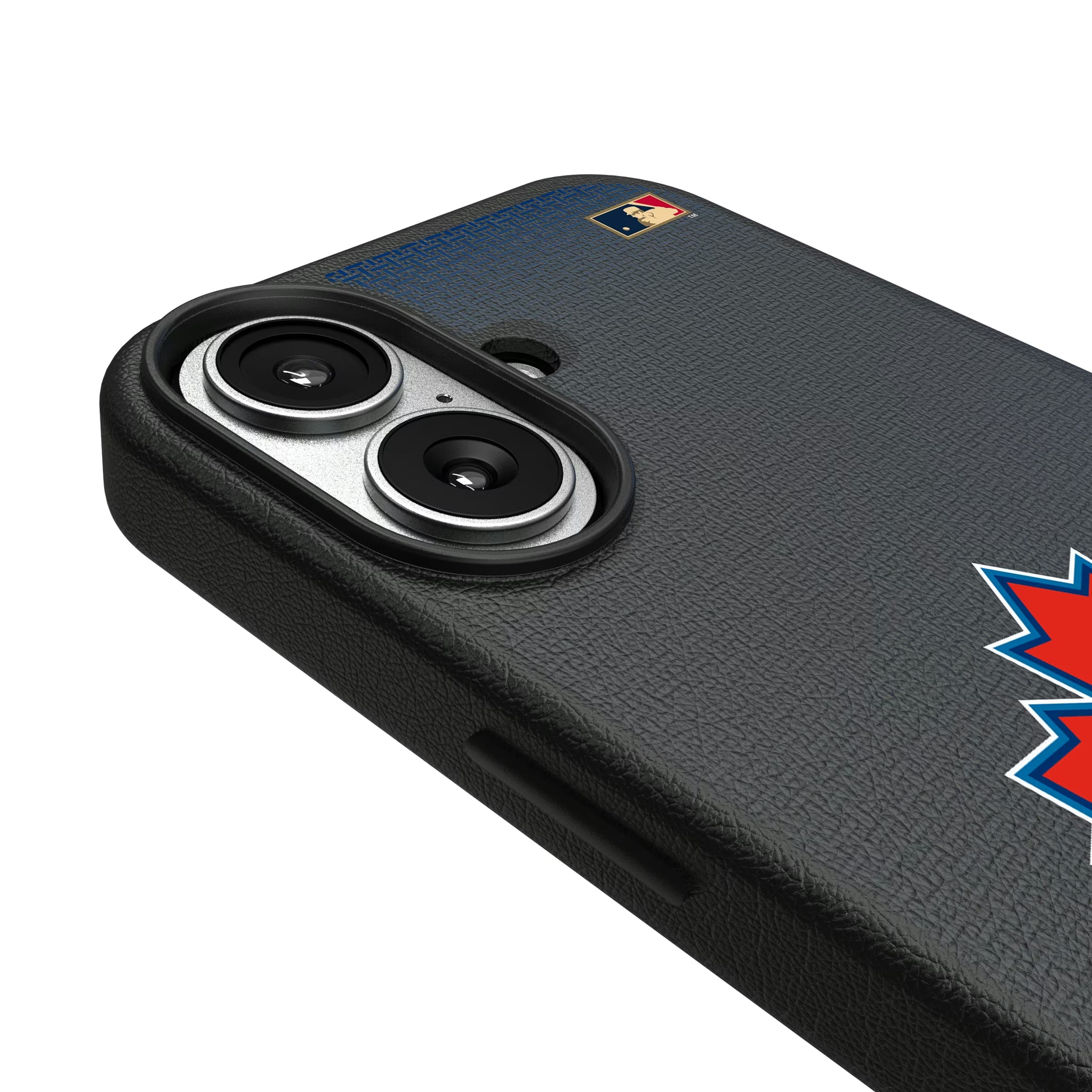 Toronto Blue Jays 1997-2002 - Cooperstown Collection Linen iPhone MagSafe Compatible Phone Case for Apple iPhone - Detail#Device_iPhone 17