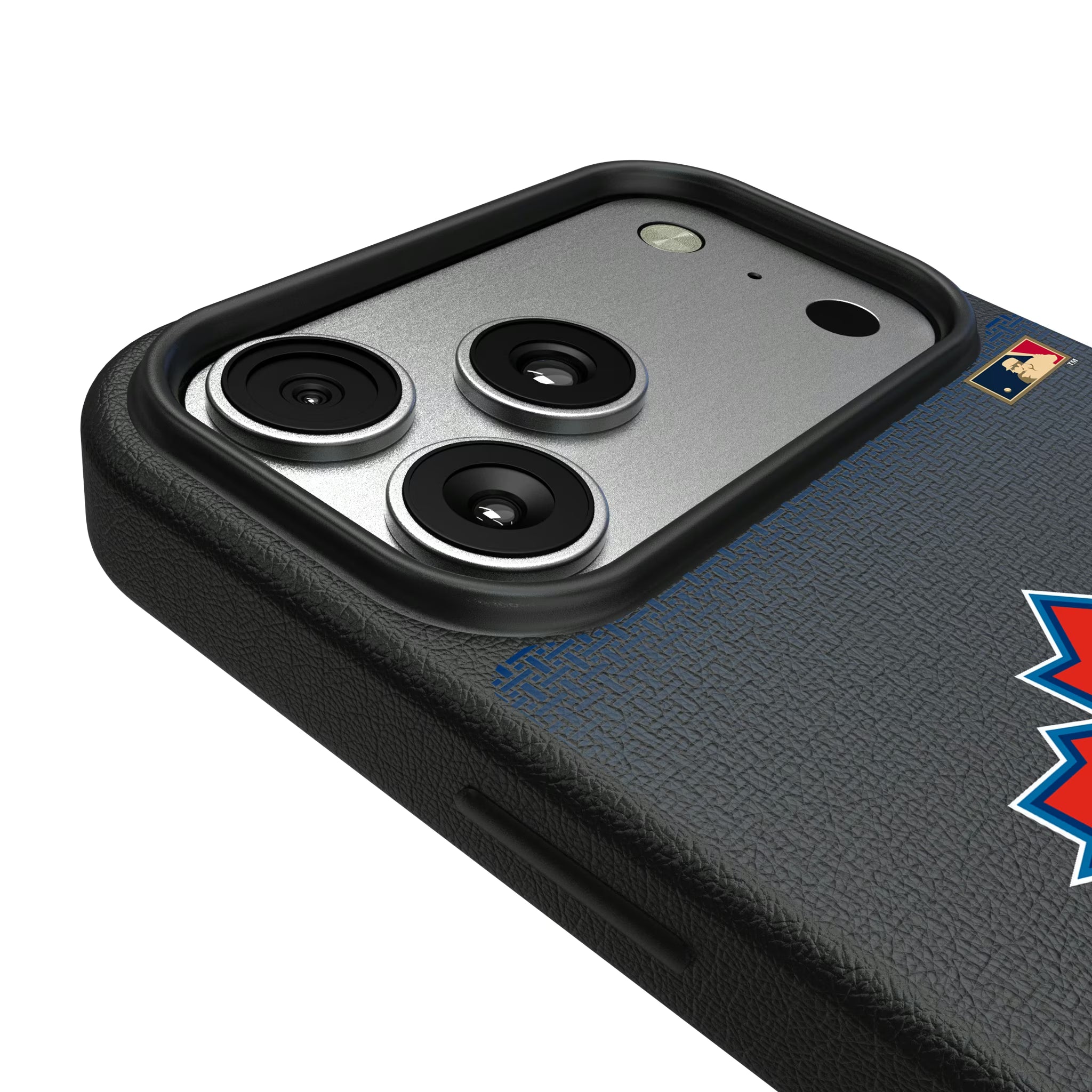 Toronto Blue Jays 1997-2002 - Cooperstown Collection Linen iPhone MagSafe Compatible Phone Case for Apple iPhone - Detail#Device_iPhone 17 Pro Max