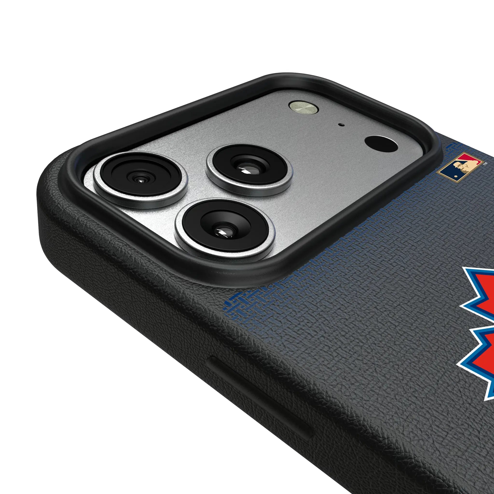 Toronto Blue Jays 1997-2002 - Cooperstown Collection Linen iPhone MagSafe Compatible Phone Case for Apple iPhone - Detail#Device_iPhone 17 Pro Max