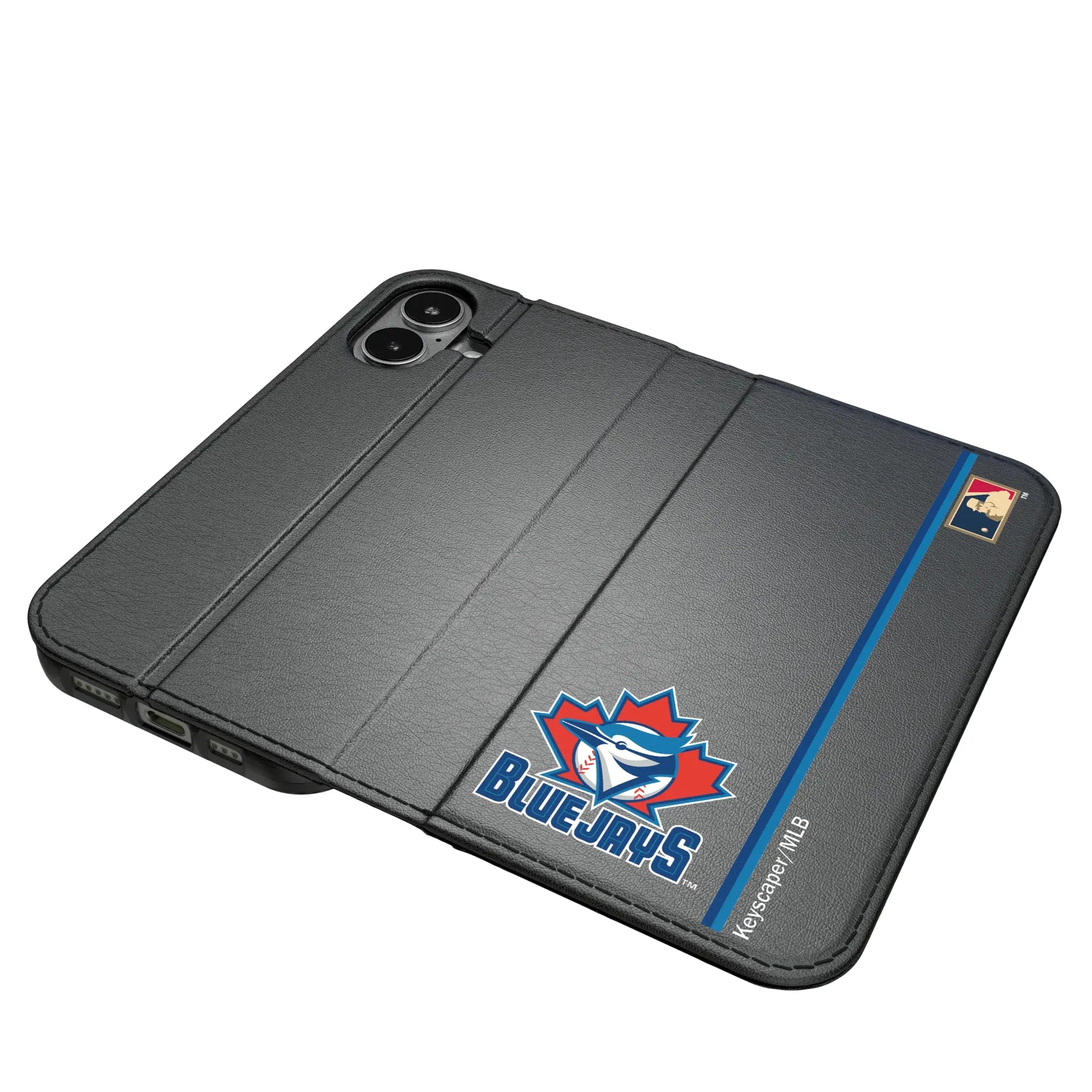Toronto Blue Jays 1997-2002 - Cooperstown Collection Sidebar iPhone Folio Phone Case for Apple iPhone#Device_iPhone 17