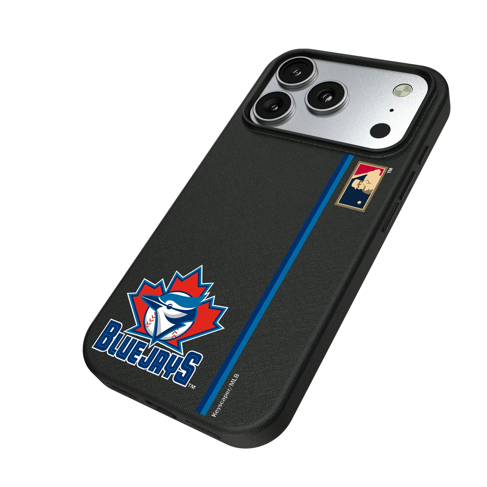 Toronto Blue Jays 1997-2002 - Cooperstown Collection Sidebar iPhone MagSafe Compatible Phone Case for Apple iPhone - Isometric View#Device_iPhone 17 Pro