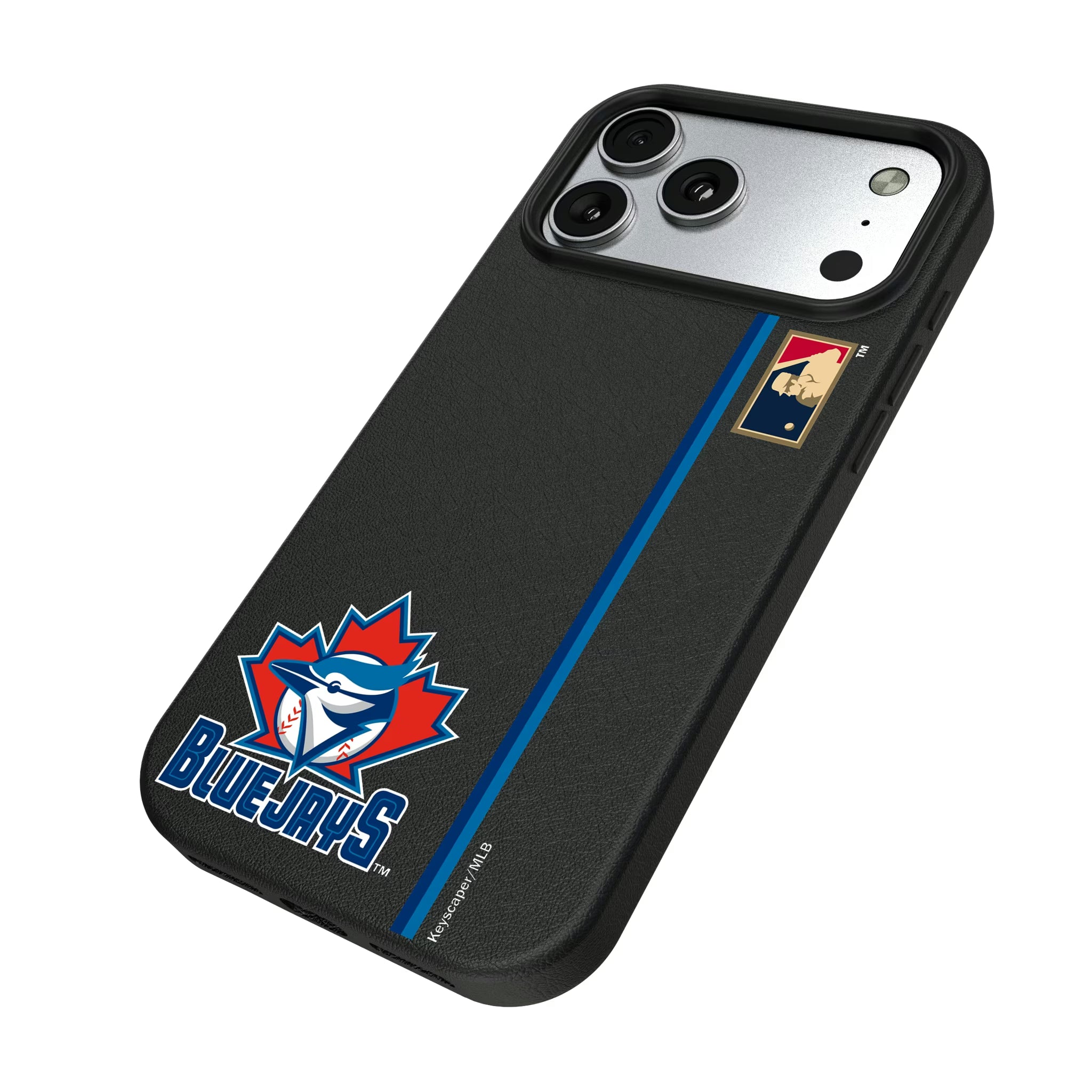 Toronto Blue Jays 1997-2002 - Cooperstown Collection Sidebar iPhone MagSafe Compatible Phone Case for Apple iPhone - Isometric View#Device_iPhone 17 Pro Max