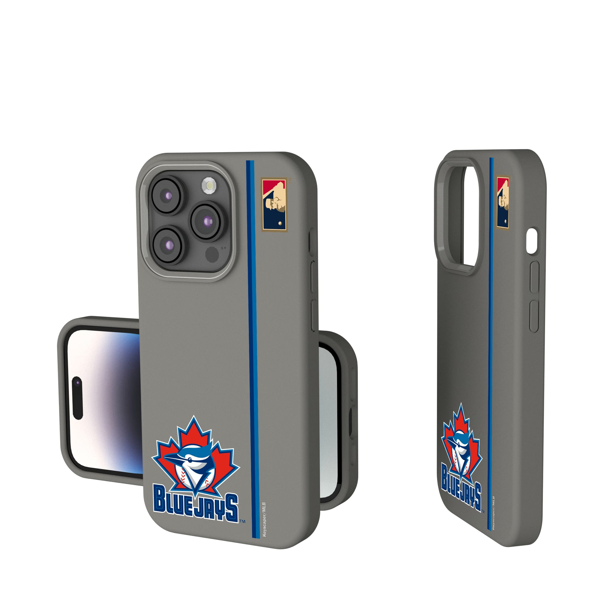 Toronto Blue Jays 1997-2002 - Cooperstown Collection Sidebar iPhone Soft Touch Phone Case for Apple iPhone