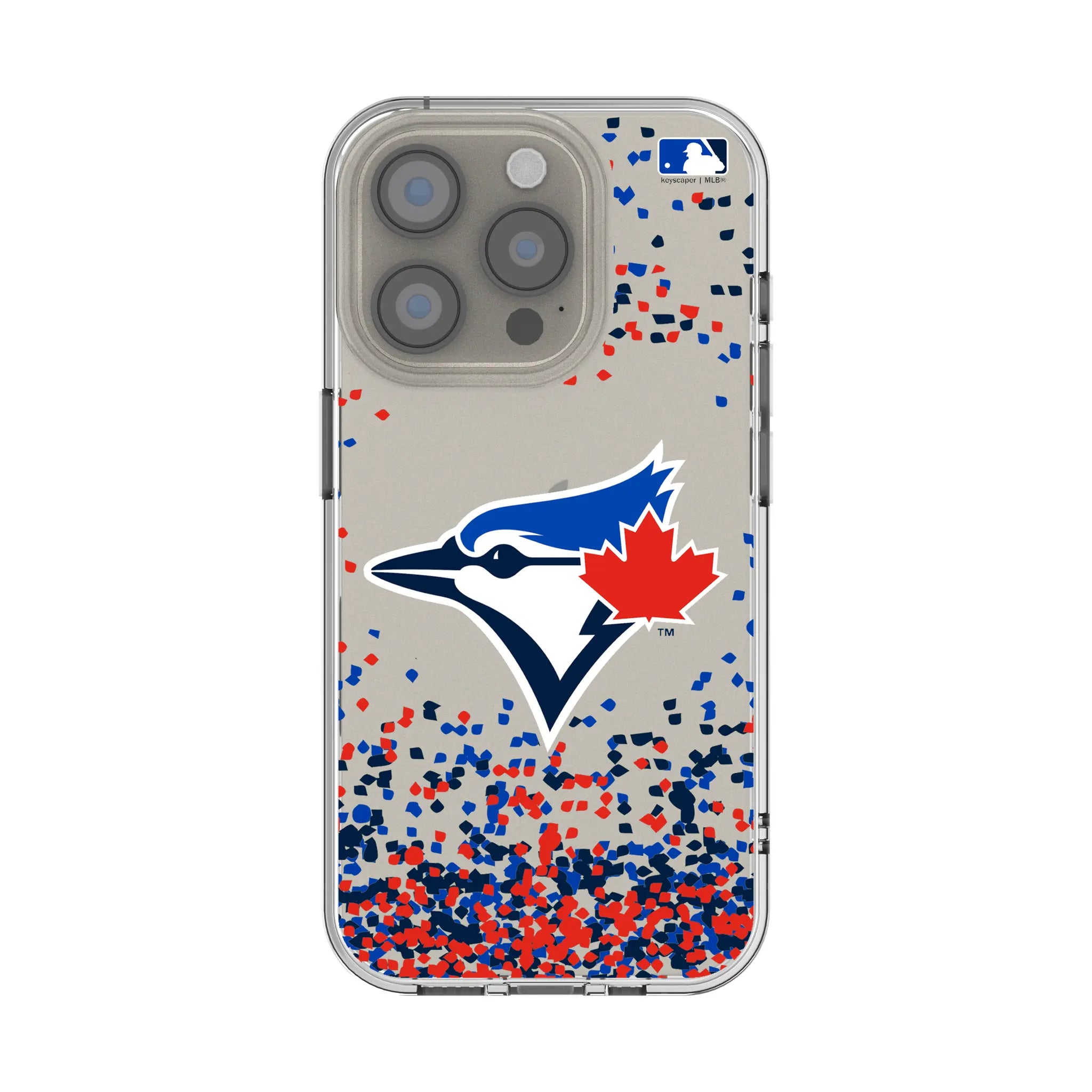 Toronto Blue Jays Confetti iPhone Clear Phone Case for Apple iPhone