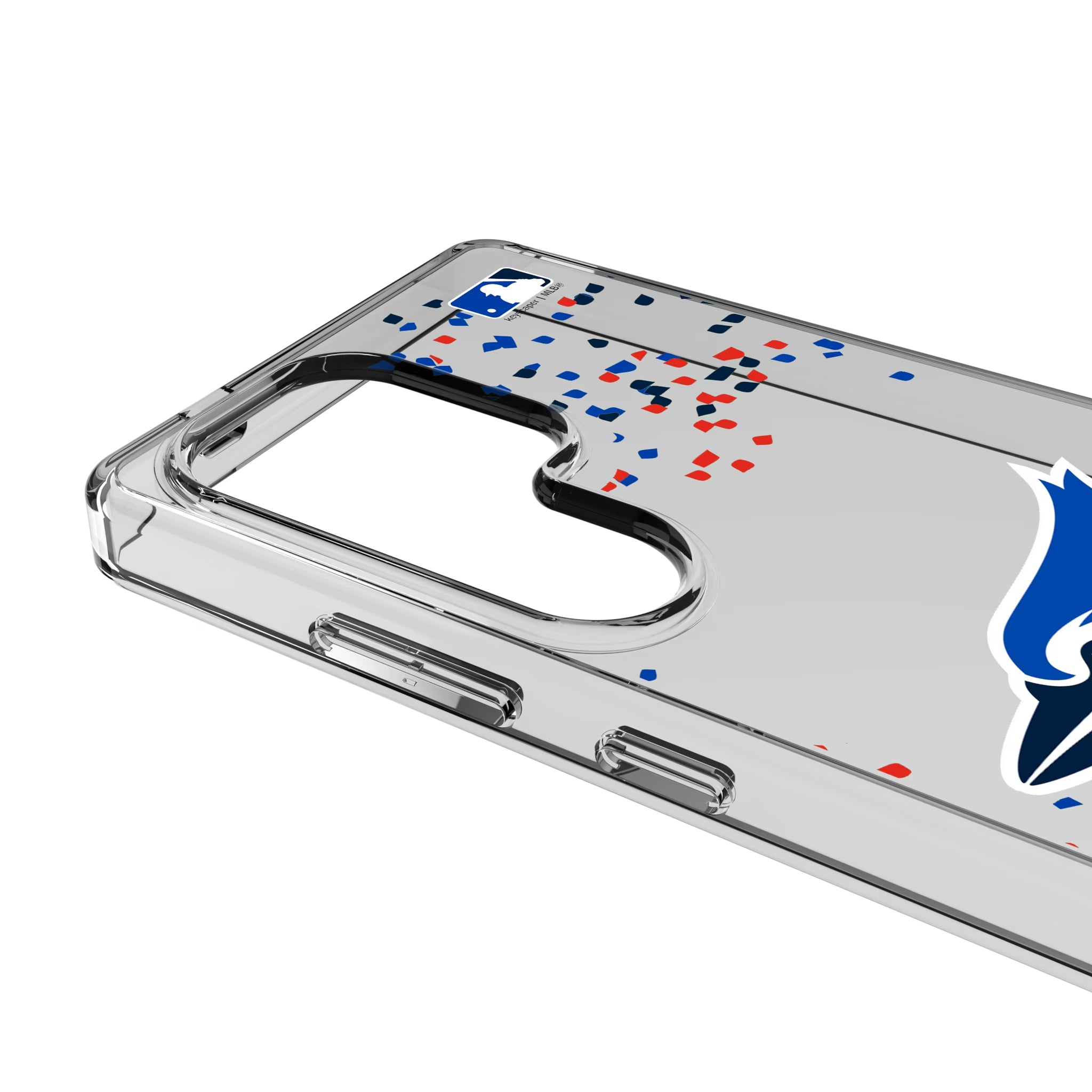Toronto Blue Jays Confetti Galaxy Clear Phone Case for Samsung Galaxy - Detail