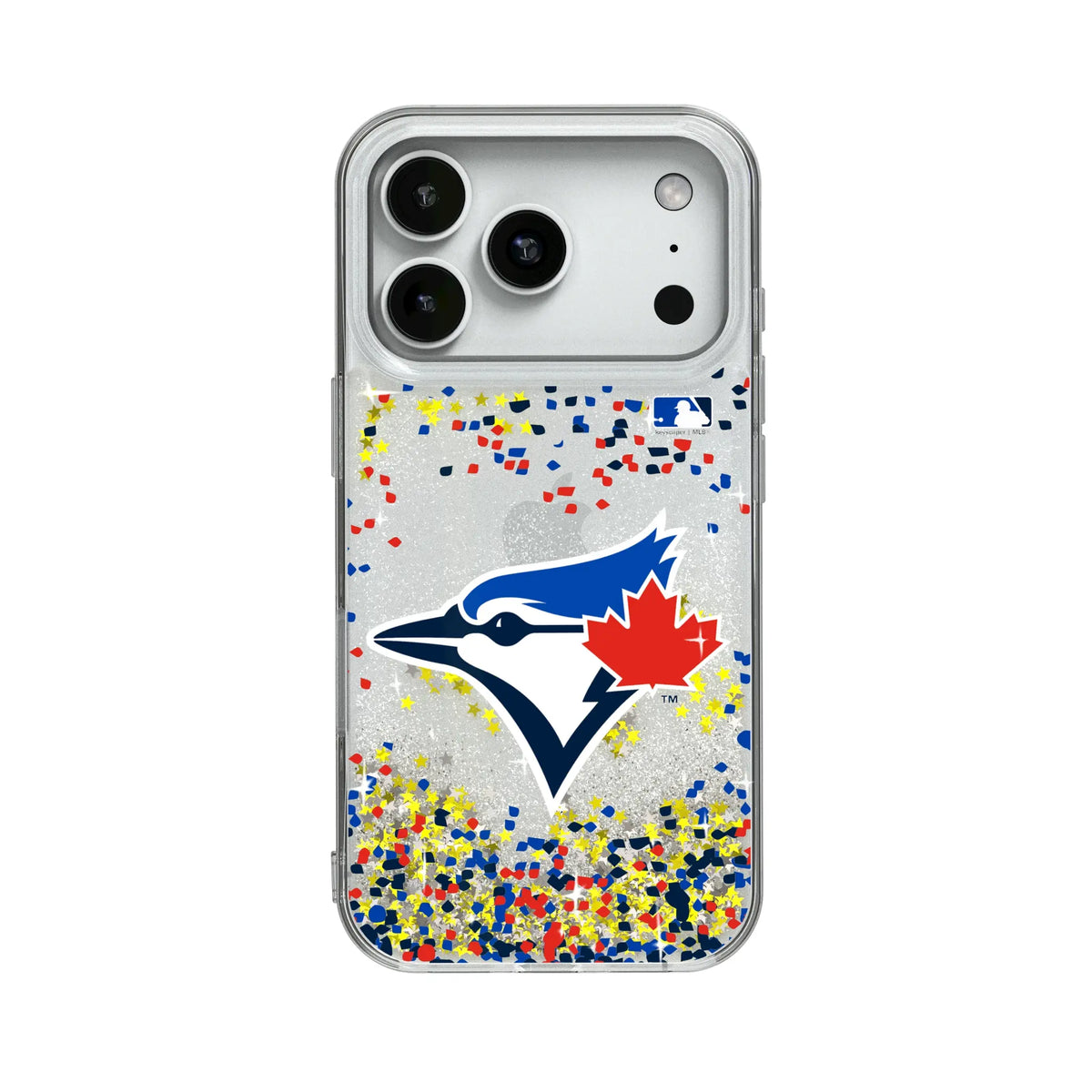 Toronto Blue Jays Confetti Glitter Phone Case for Apple iPhone
