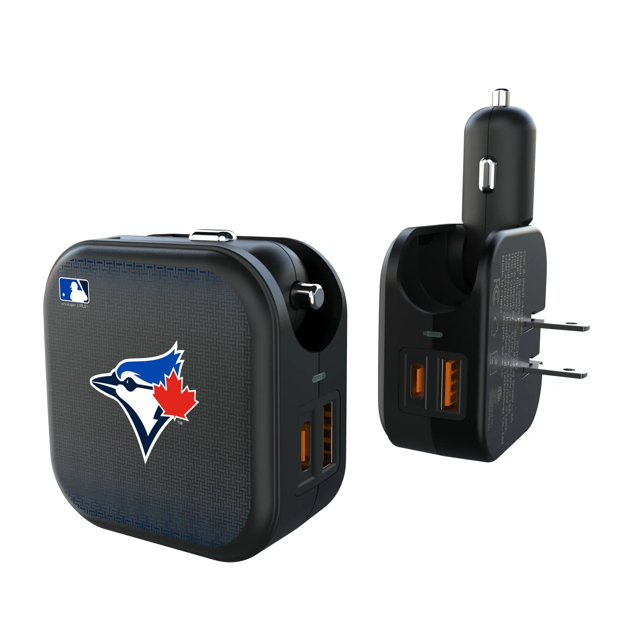 Toronto Blue Jays Linen 2 in 1 USB A/C Charger