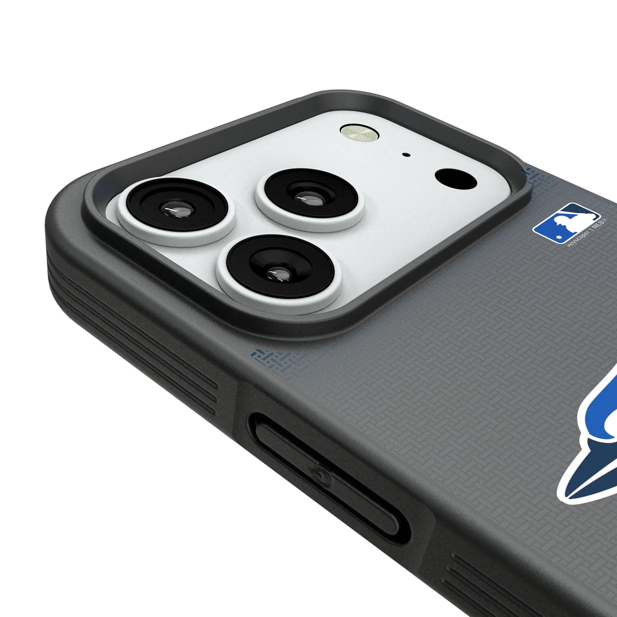 Toronto Blue Jays Linen iPhone Bump Phone Case for Apple iPhone - Detail#Device_iPhone 18 Pro