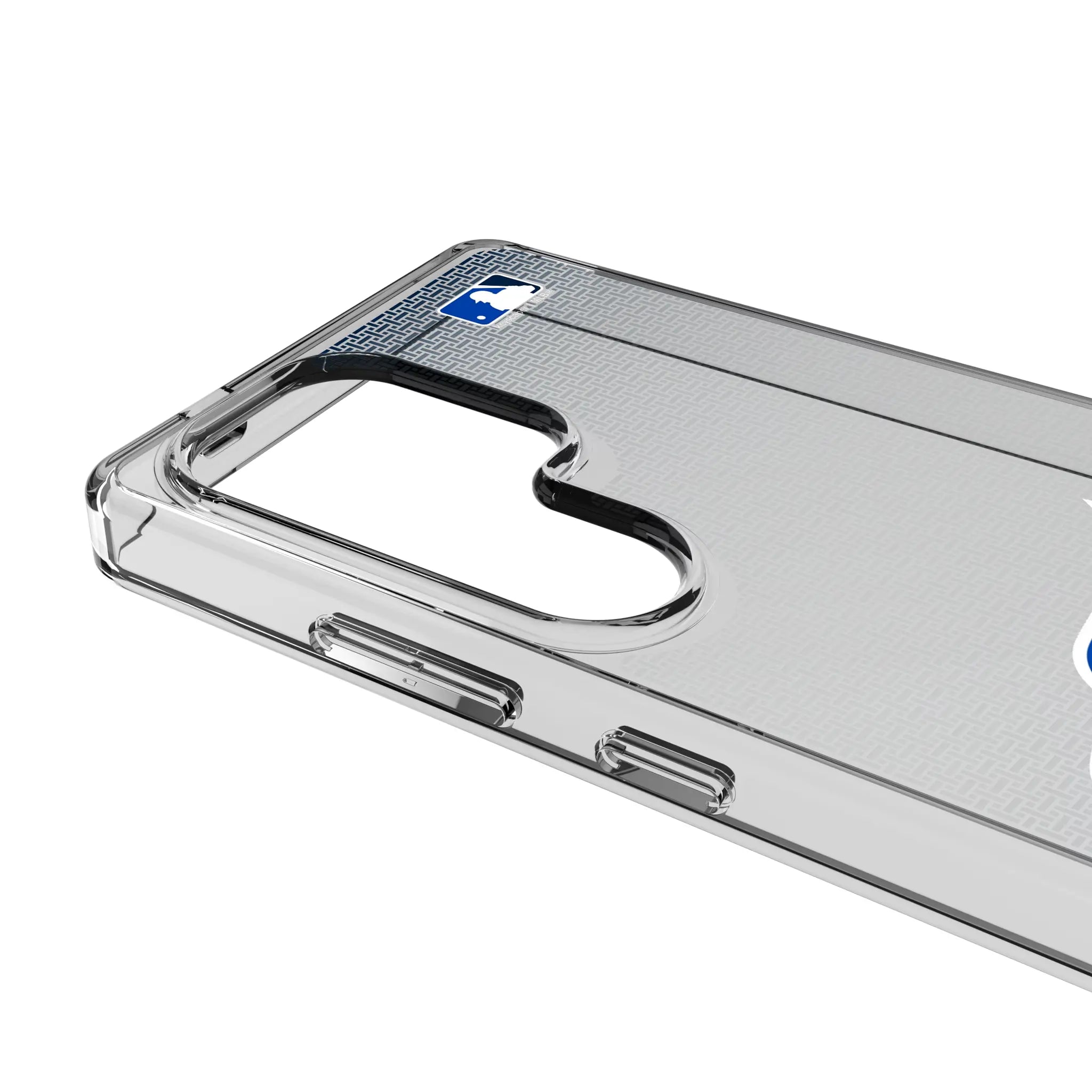 Toronto Blue Jays Linen Galaxy Clear Phone Case for Samsung Galaxy - Detail#Device_Galaxy S25 Ultra
