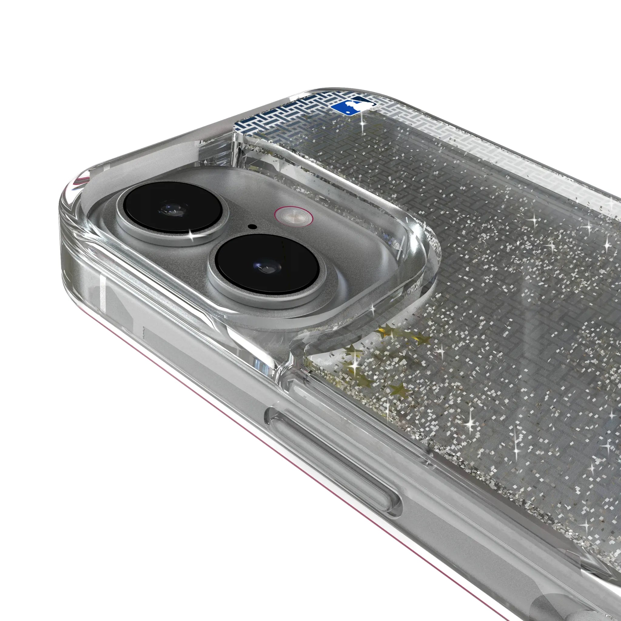 Toronto Blue Jays Linen iPhone Glitter Phone Case for Apple iPhone - Detail