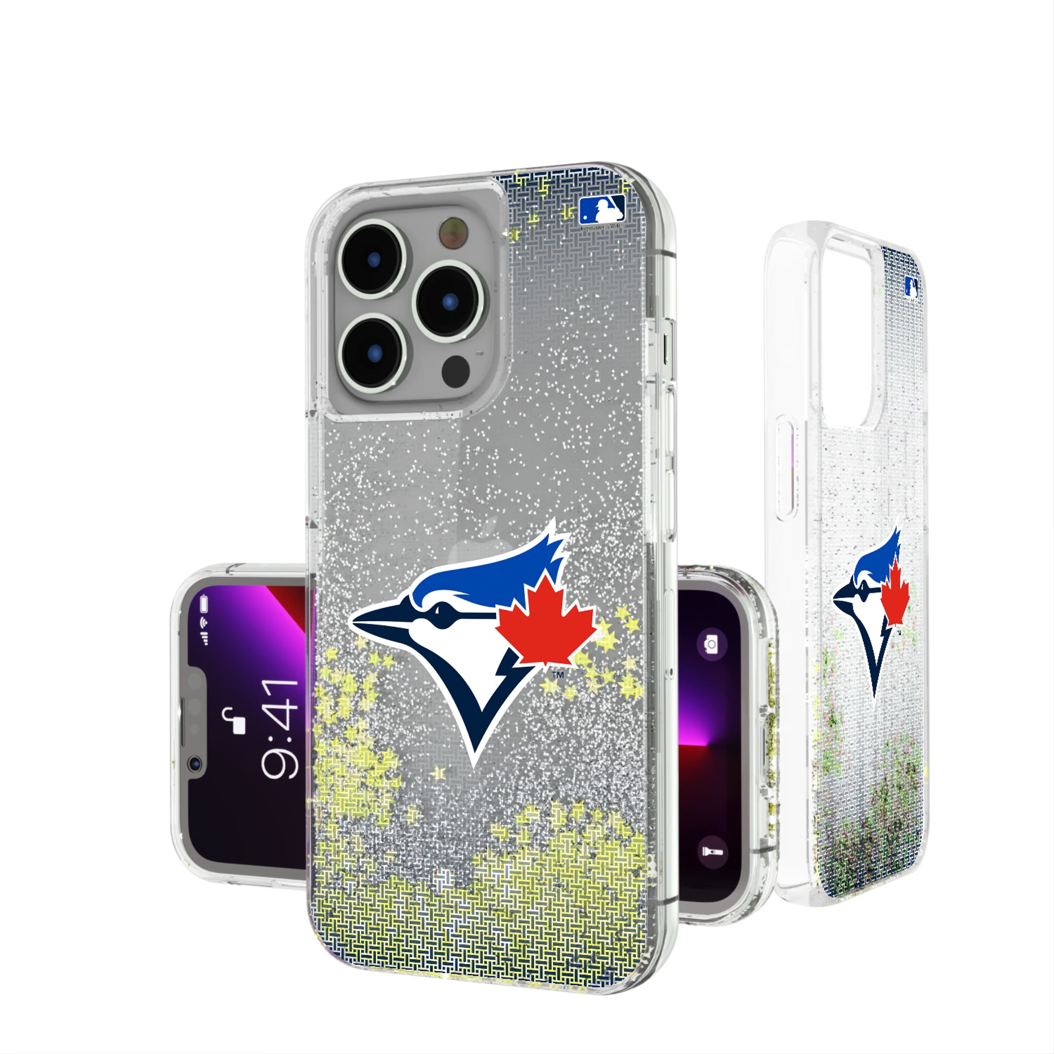 Toronto Blue Jays Linen iPhone Glitter Phone Case for Apple iPhone