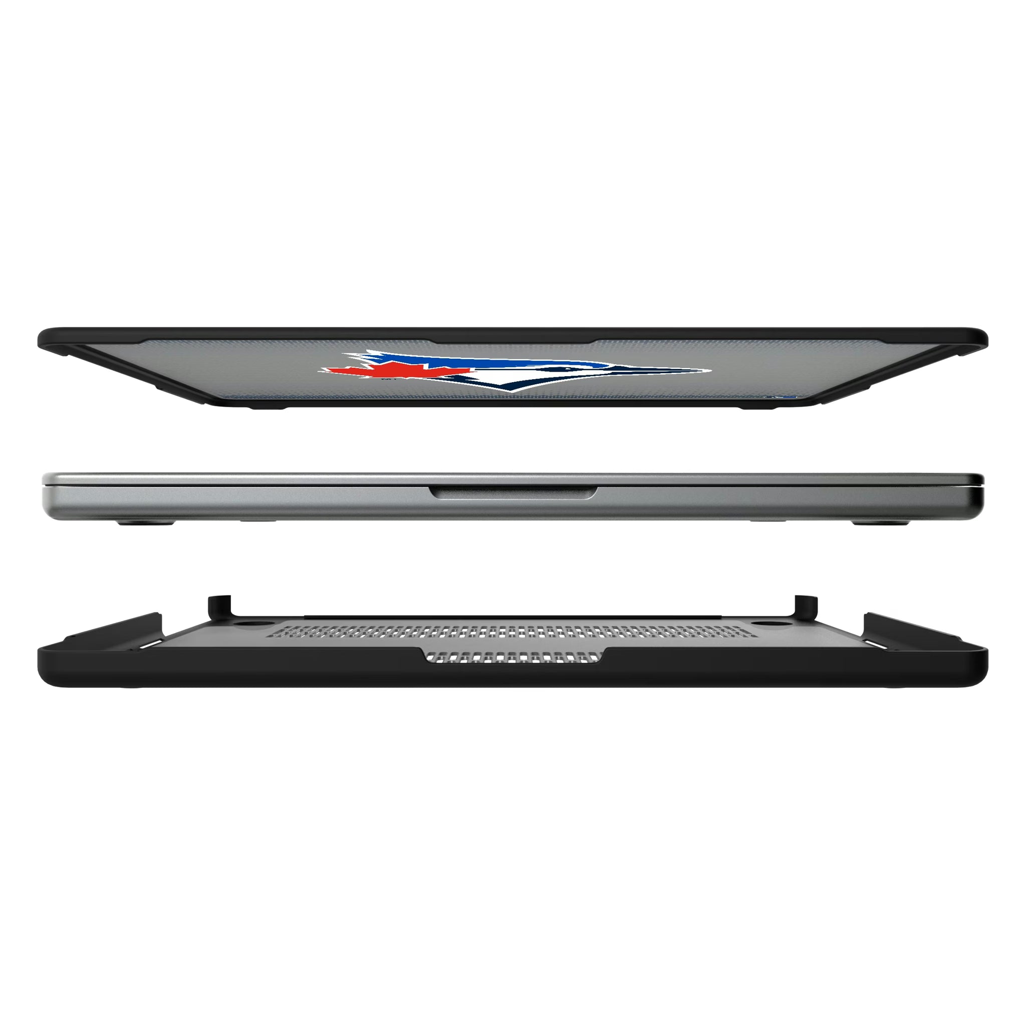 Toronto Blue Jays Linen MacBook Laptop Case for Apple MacBook#Device_MacBook Pro (14-inch, 2021) / MacBook Pro (14-inch, 2023) / MacBook Pro (14-inch, 2024)