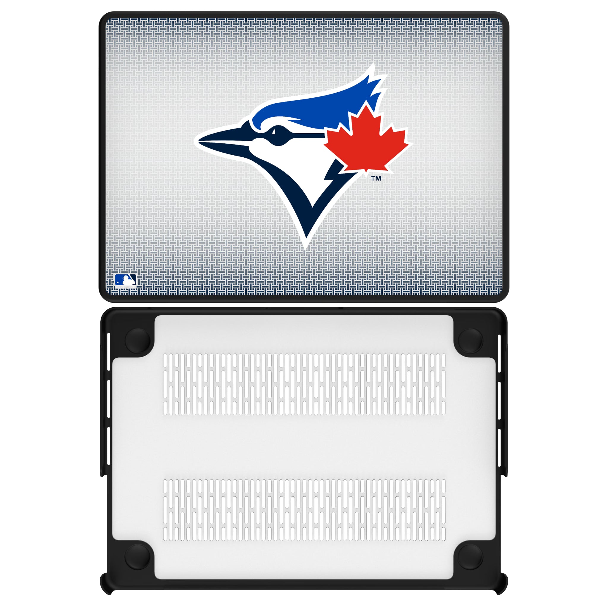 Toronto Blue Jays Linen MacBook Laptop Case for Apple MacBook#Device_MacBook Pro (14-inch, 2021) / MacBook Pro (14-inch, 2023) / MacBook Pro (14-inch, 2024)