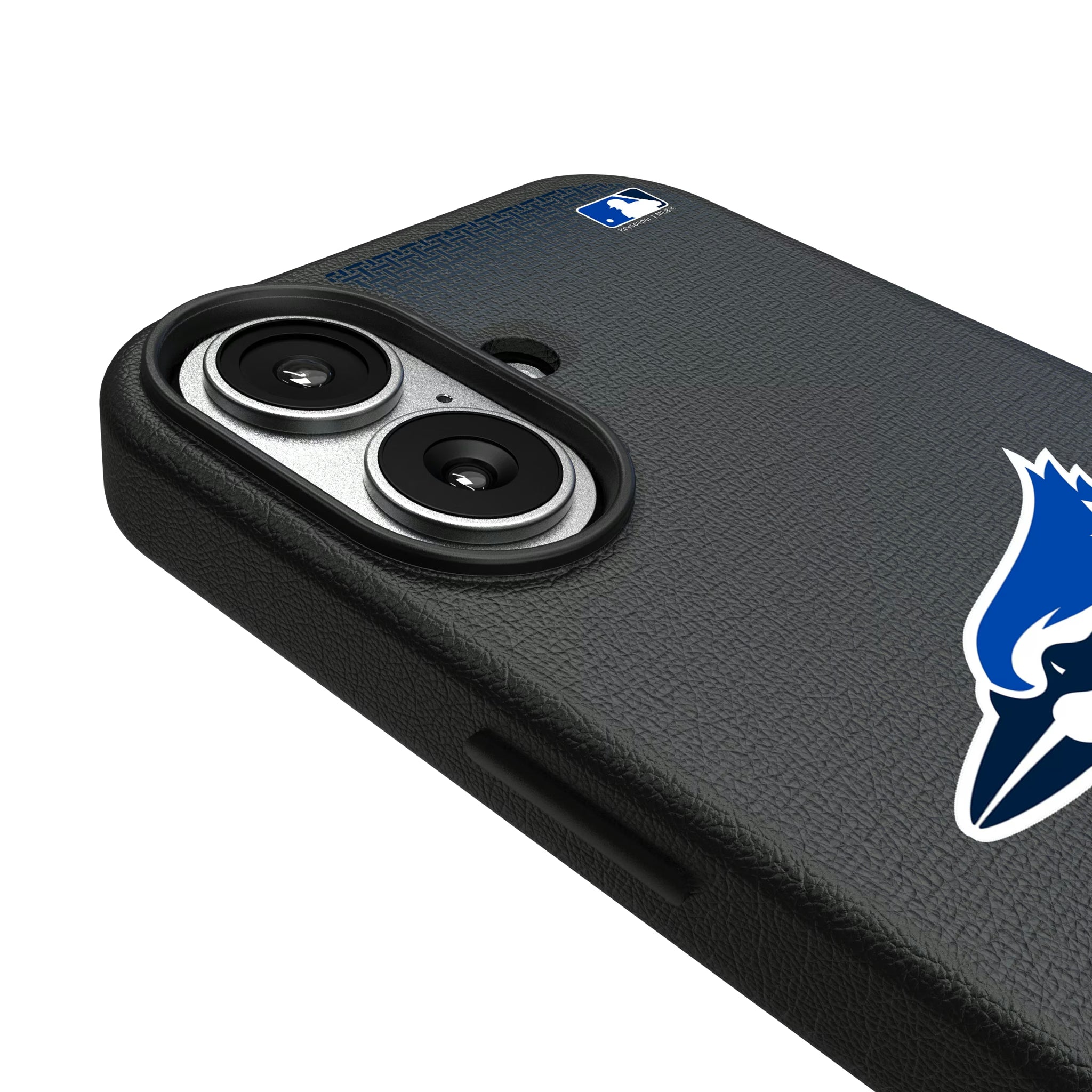Toronto Blue Jays Linen iPhone MagSafe Compatible Phone Case for Apple iPhone - Detail#Device_iPhone 17