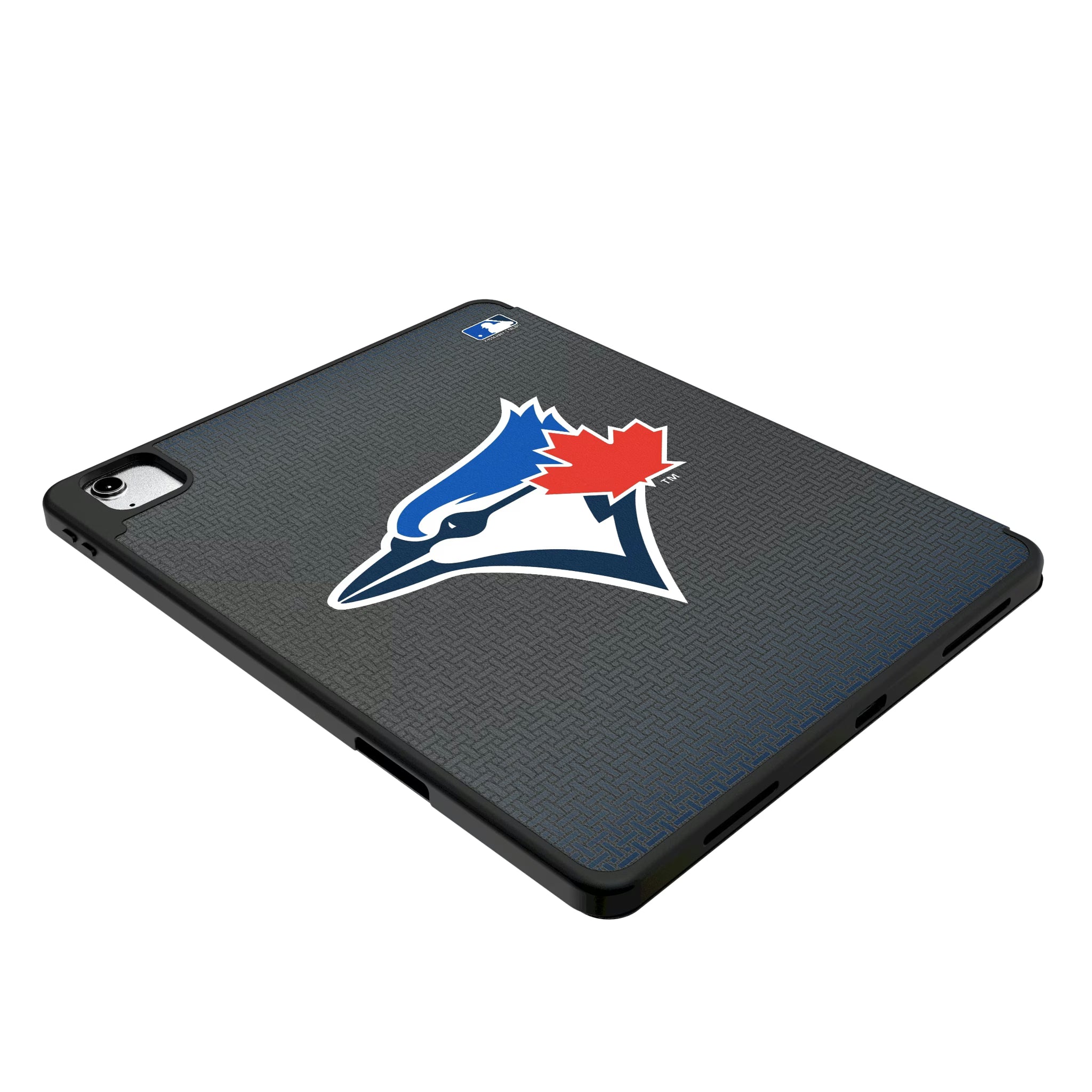 Toronto Blue Jays Linen iPad Tablet Case for Apple iPad - Isometric View