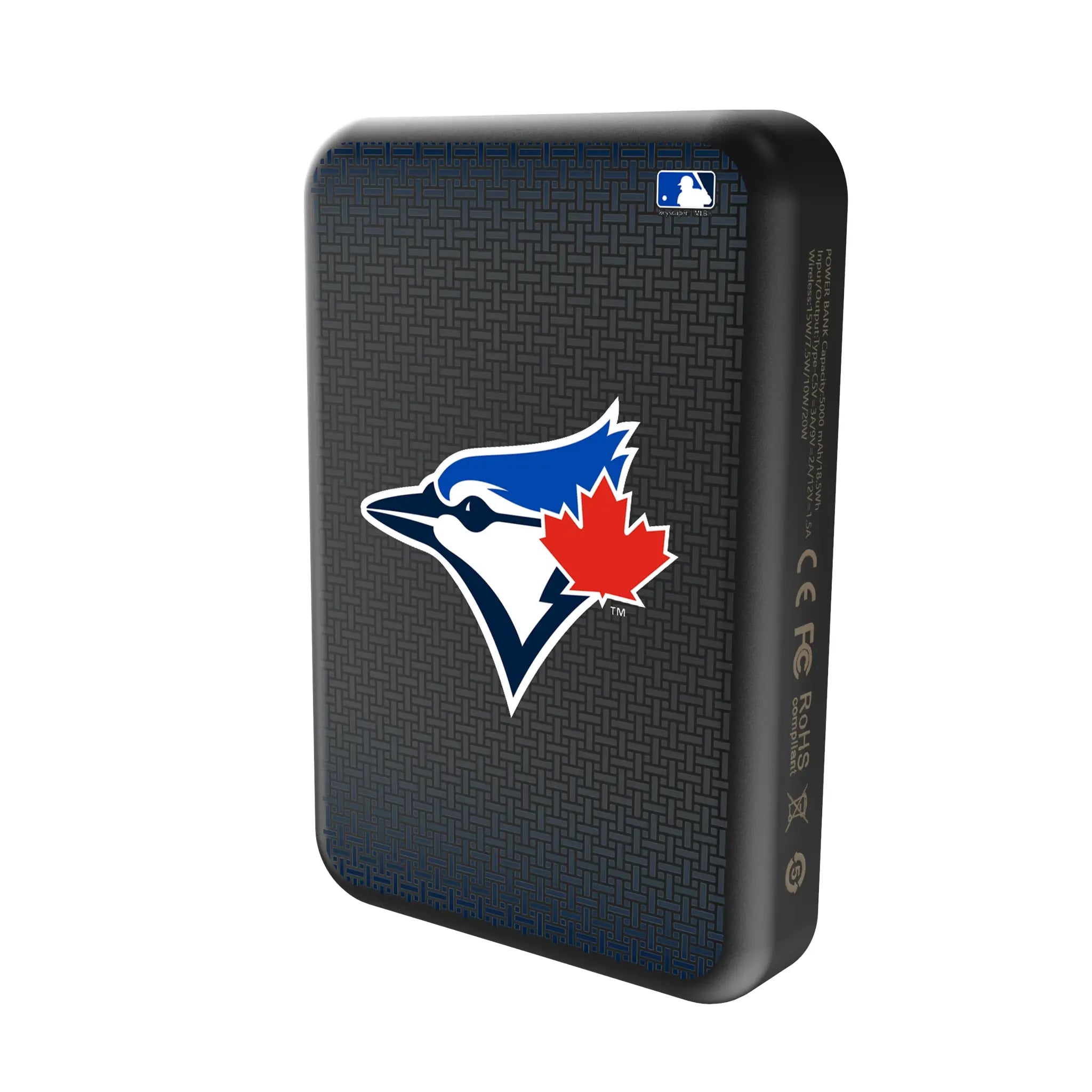 Toronto Blue Jays Linen Wireless Mag Power Bank