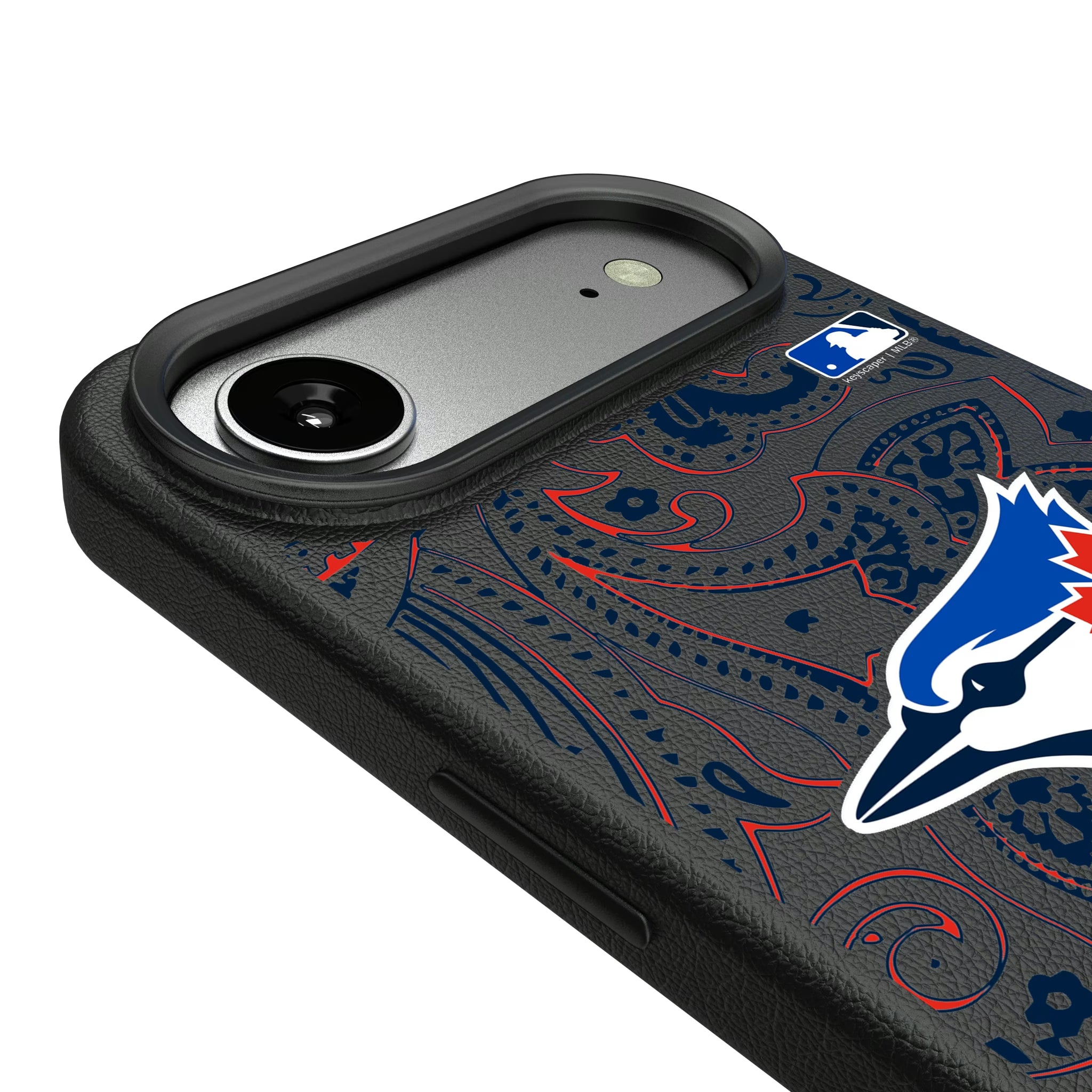Toronto Blue Jays Paisley iPhone MagSafe Compatible Phone Case for Apple iPhone - Detail#Device_iPhone Air