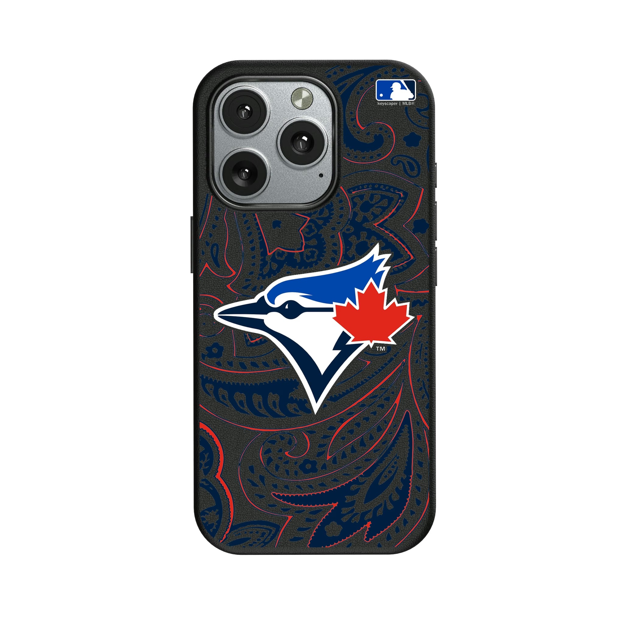 Toronto Blue Jays Paisley iPhone MagSafe Compatible Phone Case for Apple iPhone