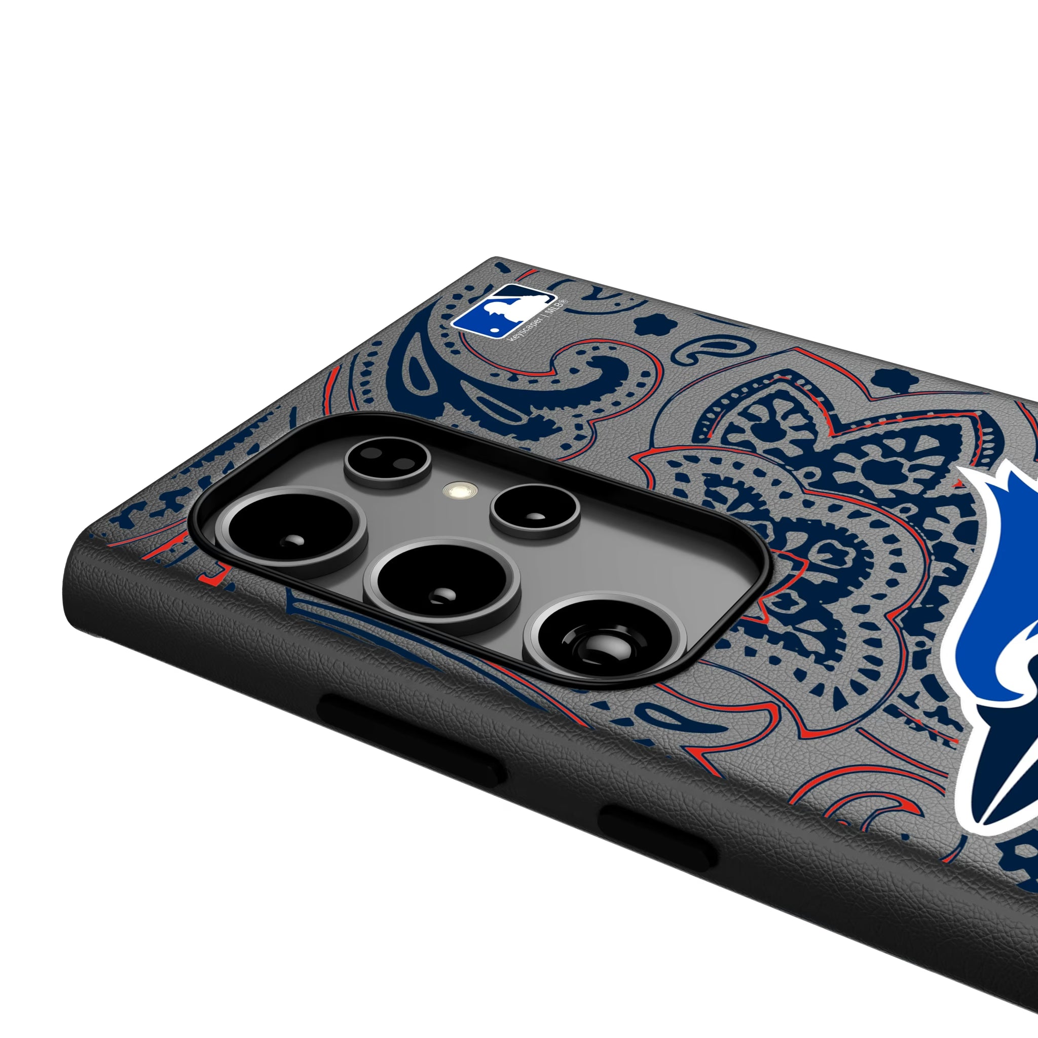 Toronto Blue Jays Paisley Galaxy MagSafe Compatible Phone Case for Samsung Galaxy - Detail