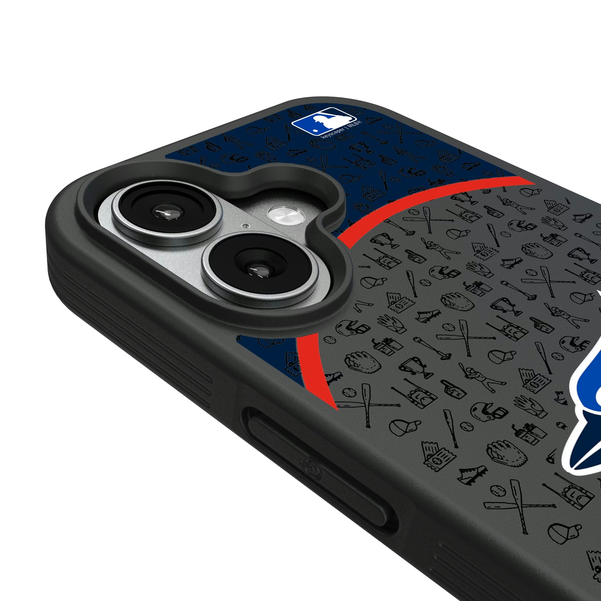 Toronto Blue Jays Personalized Circle iPhone Bump Phone Case for Apple iPhone - Detail#Device_iPhone 17