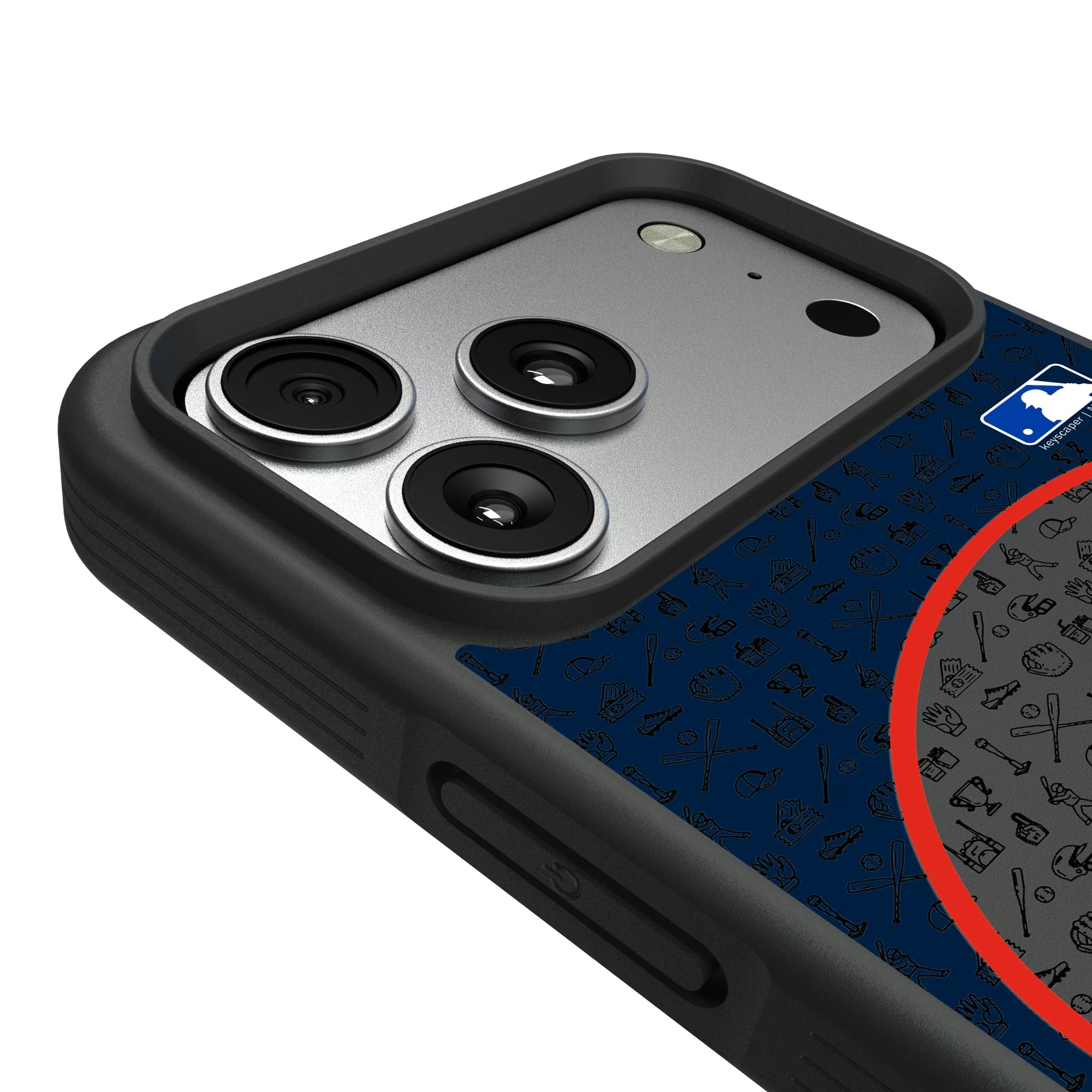 Toronto Blue Jays Personalized Circle iPhone Bump Phone Case for Apple iPhone - Detail#Device_iPhone 17 Pro Max