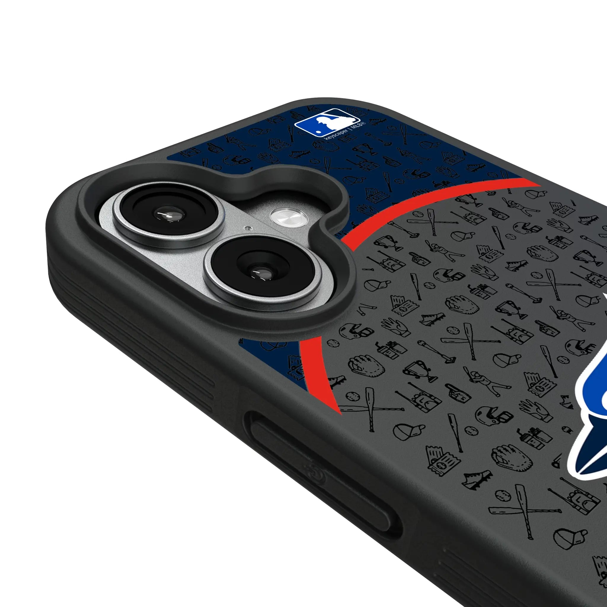 Toronto Blue Jays Personalized Circle iPhone Bump Phone Case for Apple iPhone - Detail#Device_iPhone 17