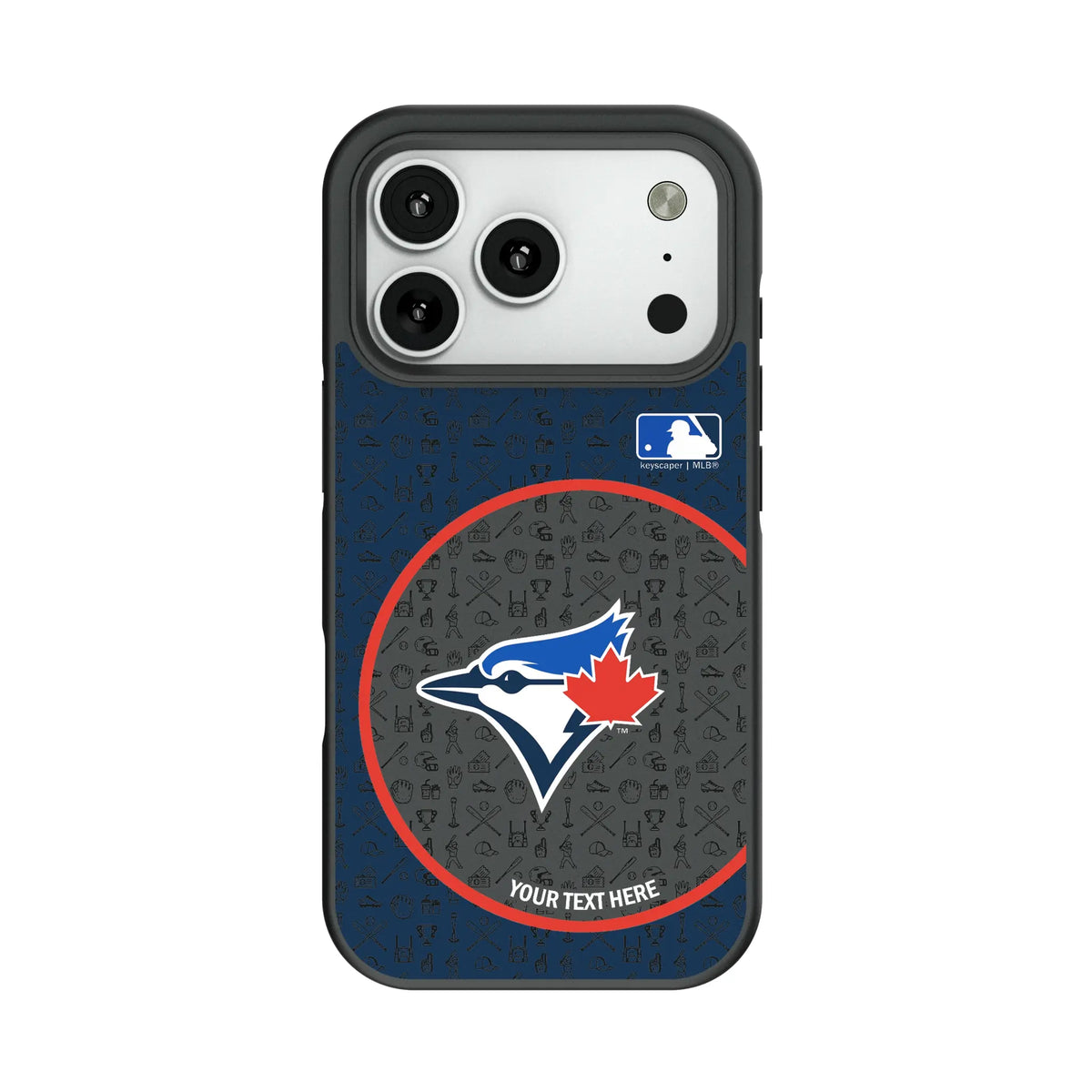 Toronto Blue Jays Personalized Circle Bump Phone Case for Apple iPhone