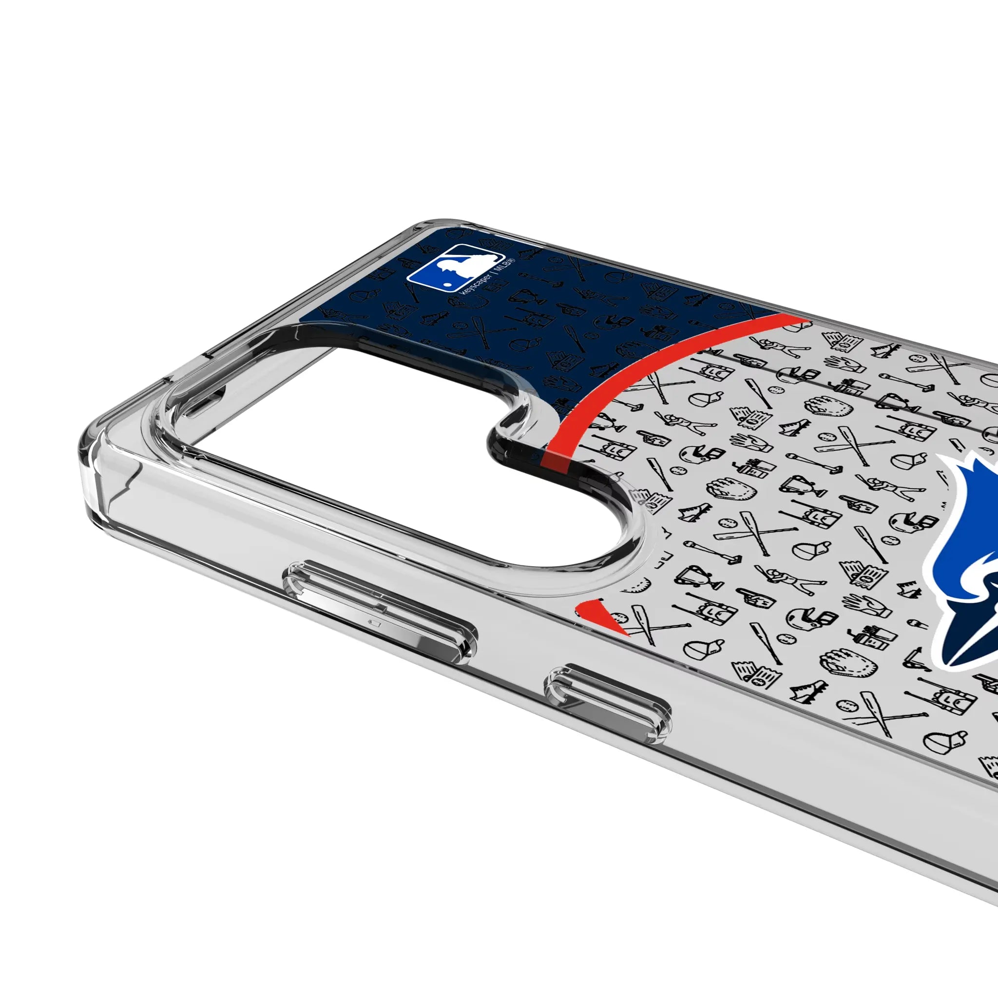 Toronto Blue Jays Personalized Circle Galaxy Clear Phone Case for Samsung Galaxy - Detail#Device_Galaxy S25 Ultra
