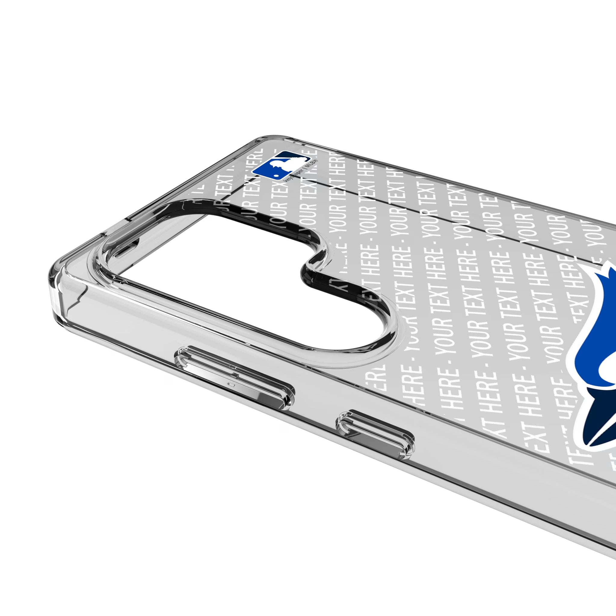 Toronto Blue Jays Personalized EndZone Plus Galaxy Clear Phone Case for Samsung Galaxy - Detail
