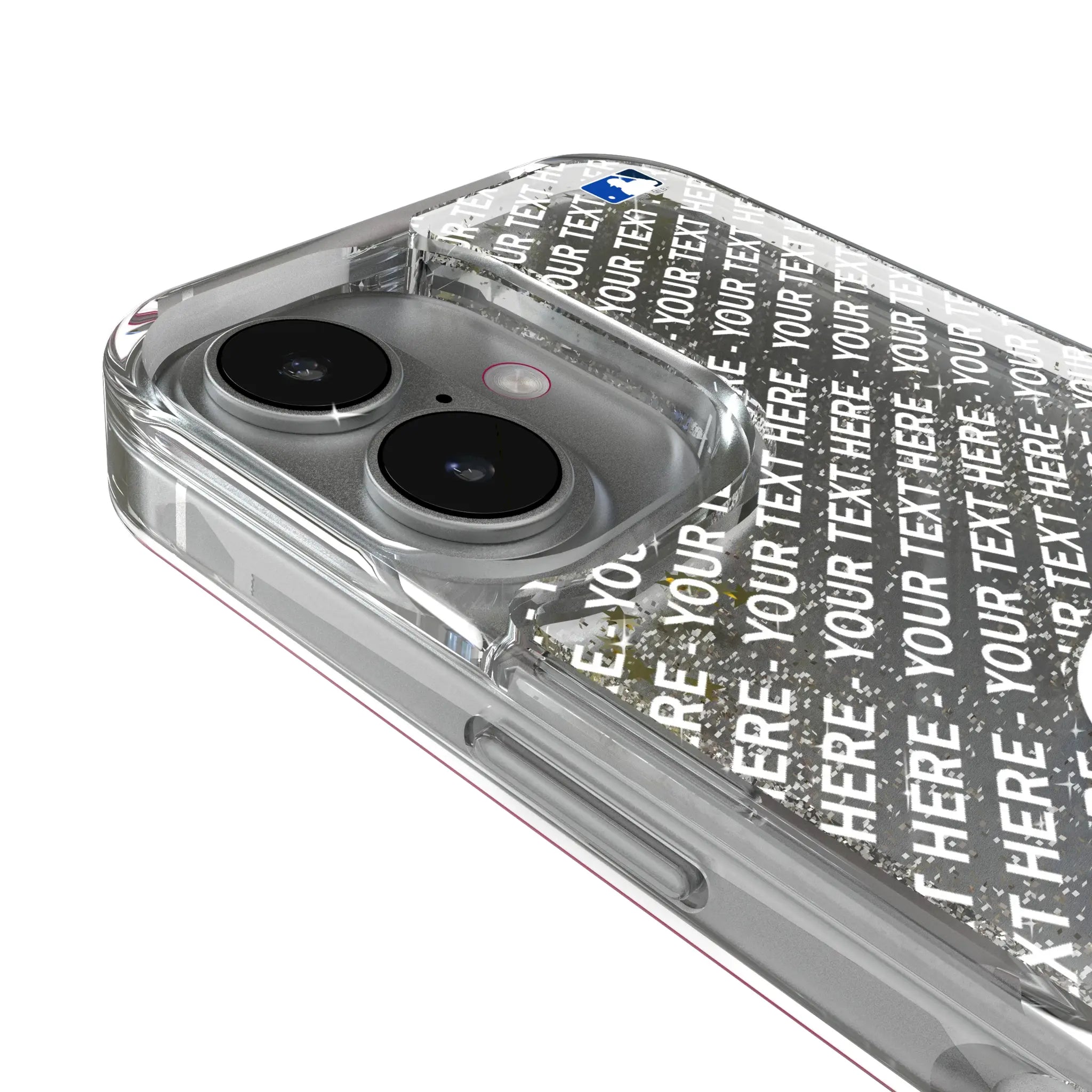 Toronto Blue Jays Personalized EndZone Plus iPhone Glitter Phone Case for Apple iPhone - Detail