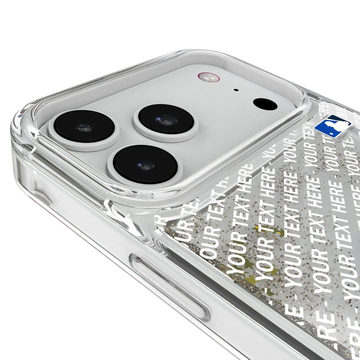 Toronto Blue Jays Personalized EndZone Plus iPhone Glitter Phone Case for Apple iPhone - Detail#Device_iPhone 18 Pro Max