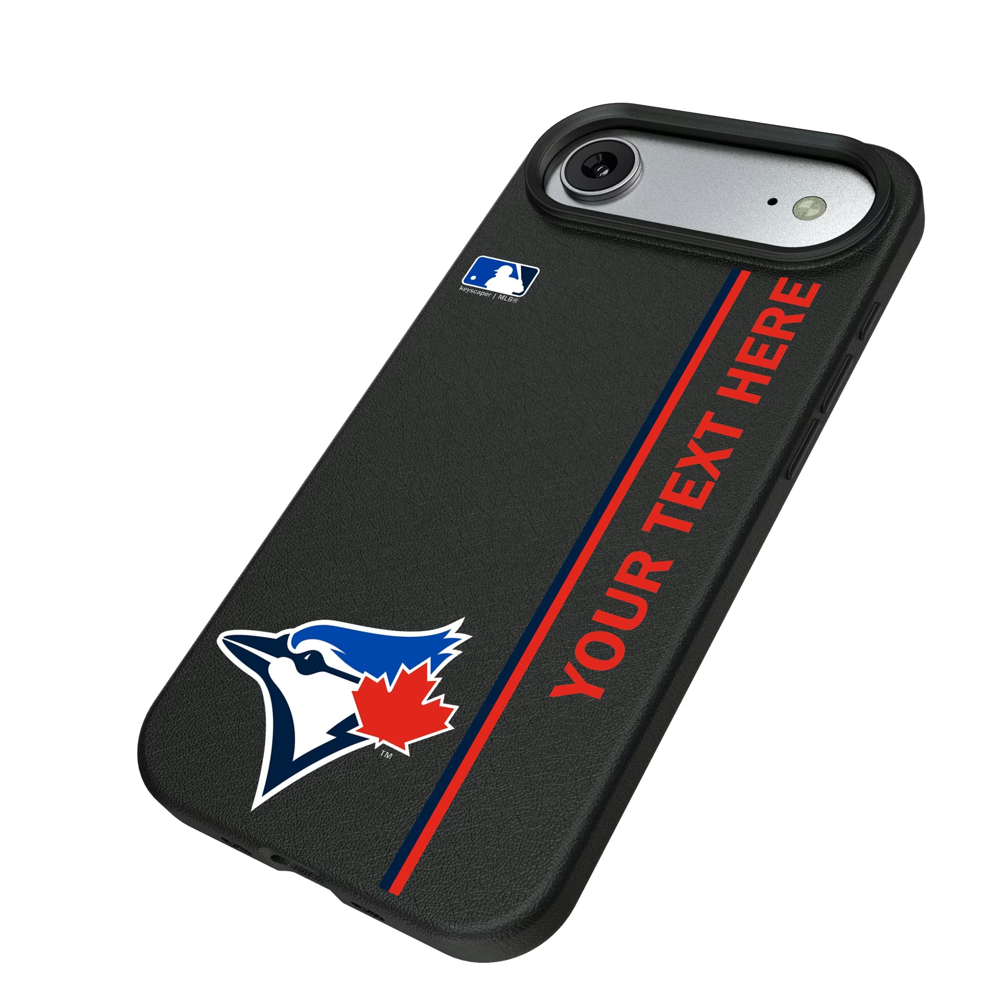 Toronto Blue Jays Personalized Sidebard iPhone MagSafe Compatible Phone Case for Apple iPhone - Isometric View#Device_iPhone Air