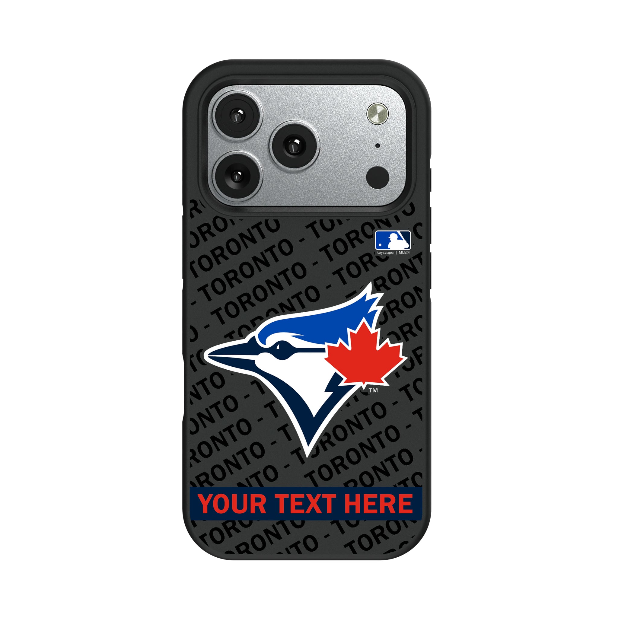 Toronto Blue Jays Personalized Tilt iPhone Bump Phone Case for Apple iPhone#Device_iPhone 17 Pro
